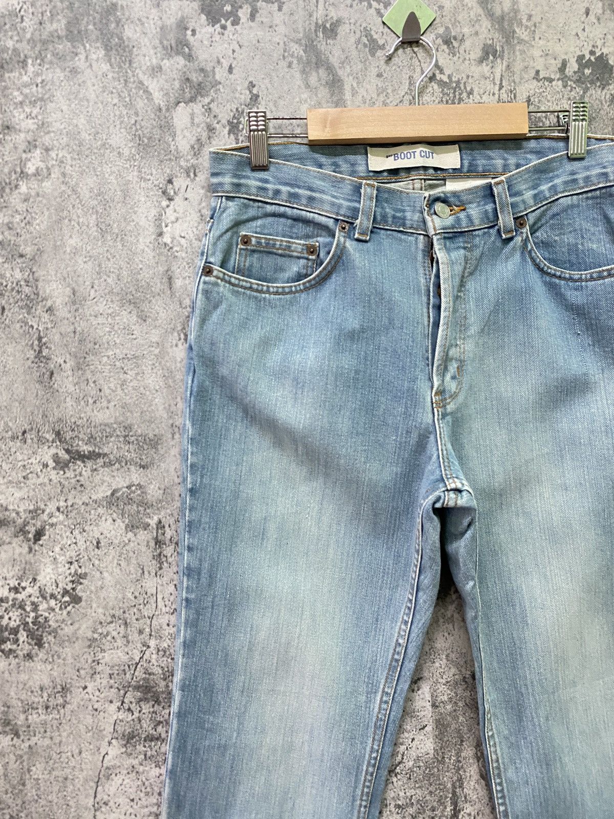 Gap × Vintage Vintage GAP Lightwash Flared Denim Size US 30 / EU 46 - 4 Thumbnail