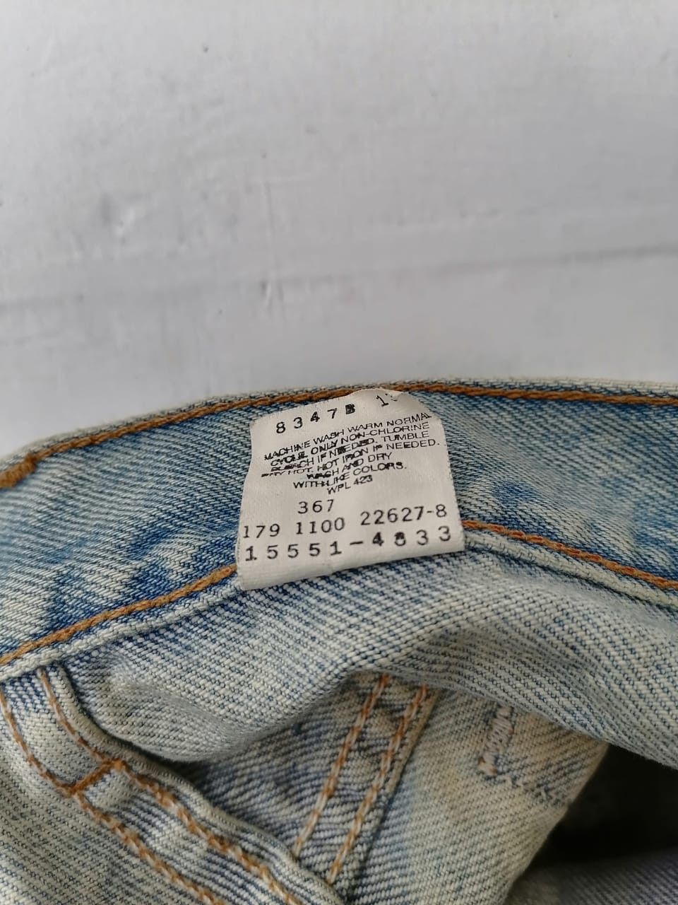 Levi's × Levi's Vintage Clothing × Vintage Levi's Strauss 550 Relaxed Fit Tapered Leg Denim Jeans Size US 31 - 6 Thumbnail