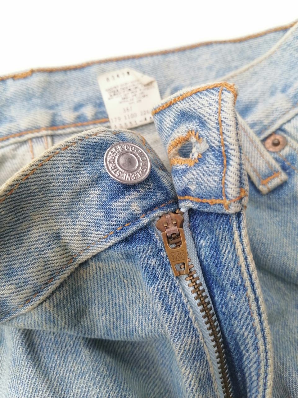 Levi's × Levi's Vintage Clothing × Vintage Levi's Strauss 550 Relaxed Fit Tapered Leg Denim Jeans Size US 31 - 3 Thumbnail