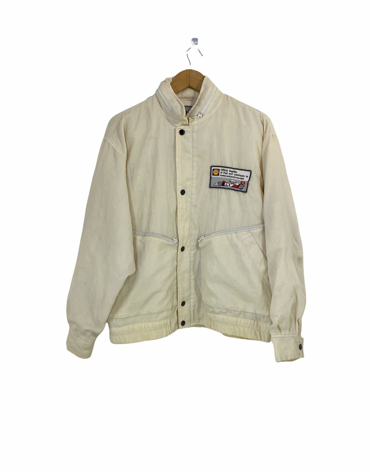 Vintage Vintage Shell F1 McLaren Marlboro Jacket Design Size US L / EU 52-54 / 3 - 1 Thumbnail