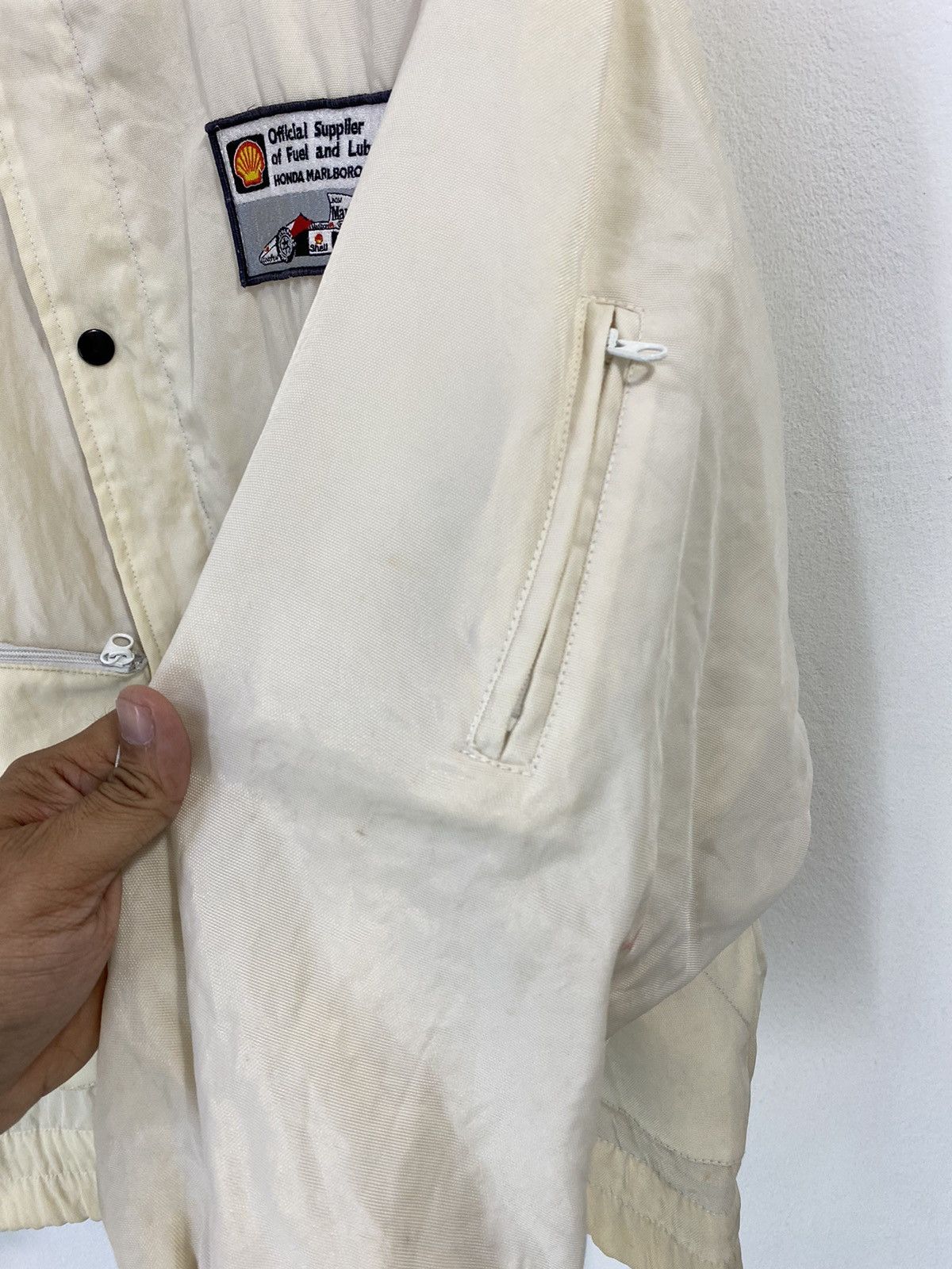 Vintage Vintage Shell F1 McLaren Marlboro Jacket Design Size US L / EU 52-54 / 3 - 6 Thumbnail