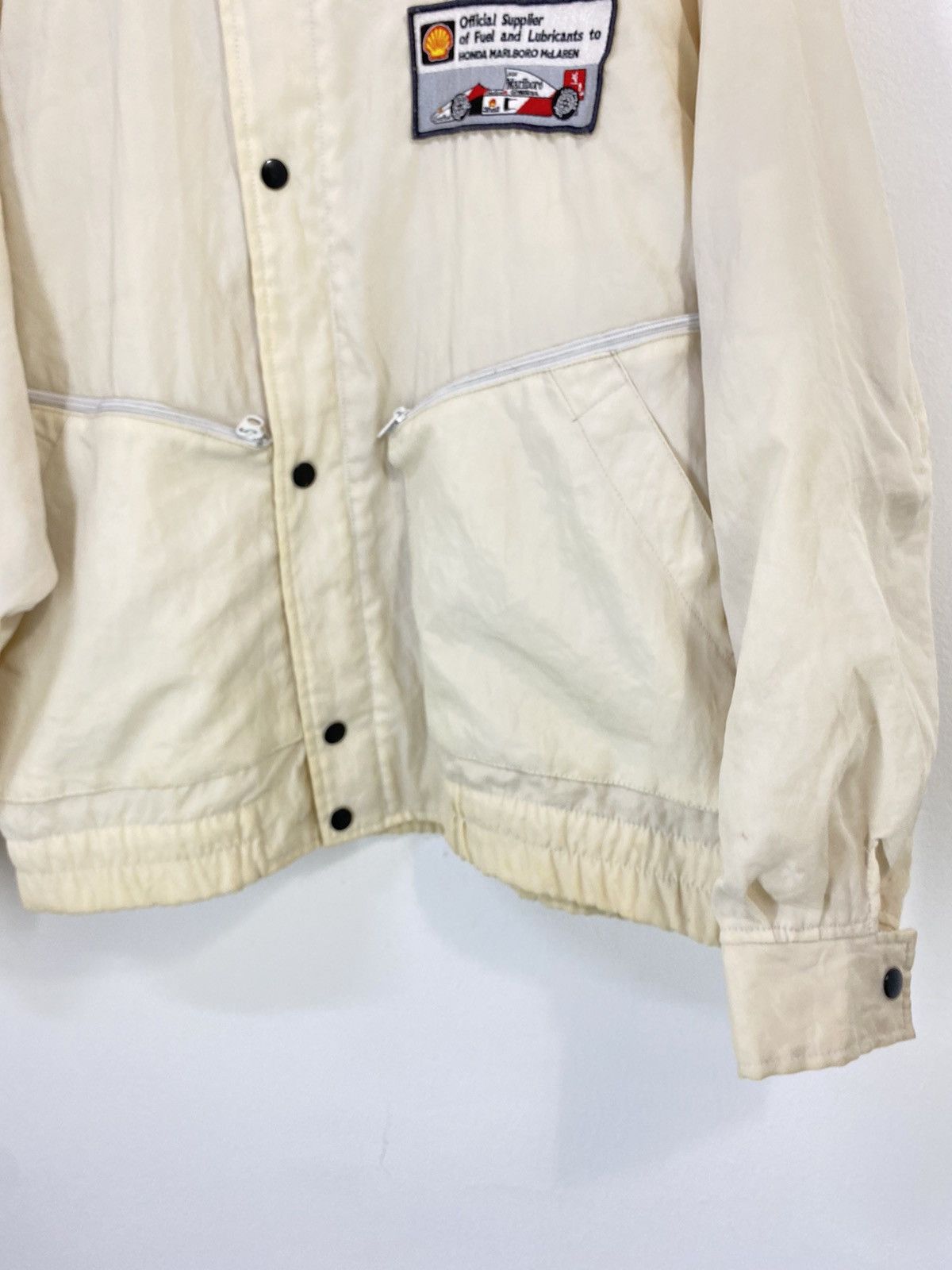 Vintage Vintage Shell F1 McLaren Marlboro Jacket Design Size US L / EU 52-54 / 3 - 5 Thumbnail