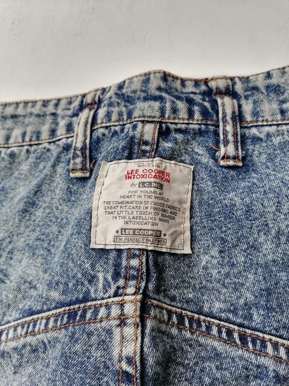 Japanese Brand × Lee × Vintage Vintage Scoville Lee Cooper Acid Wash Denim Jeans Size US 32 / EU 48 - 6 Thumbnail