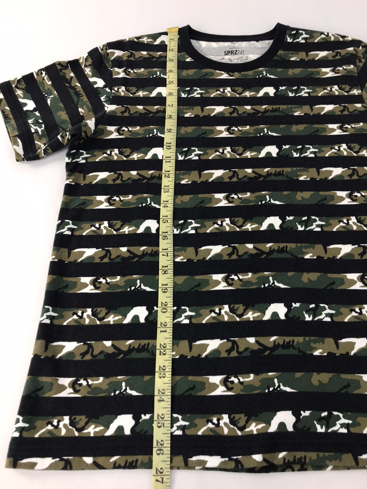 Andy Warhol × Japanese Brand The Andy Warhol Camouflage Foundation For The Visual Art Tee Size US M / EU 48-50 / 2 - 8 Thumbnail