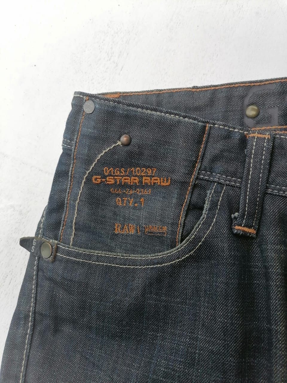 G-Star G Star Raw Reese Classic Fly Button Jeans Size US 34 / EU 50 - 5 Thumbnail