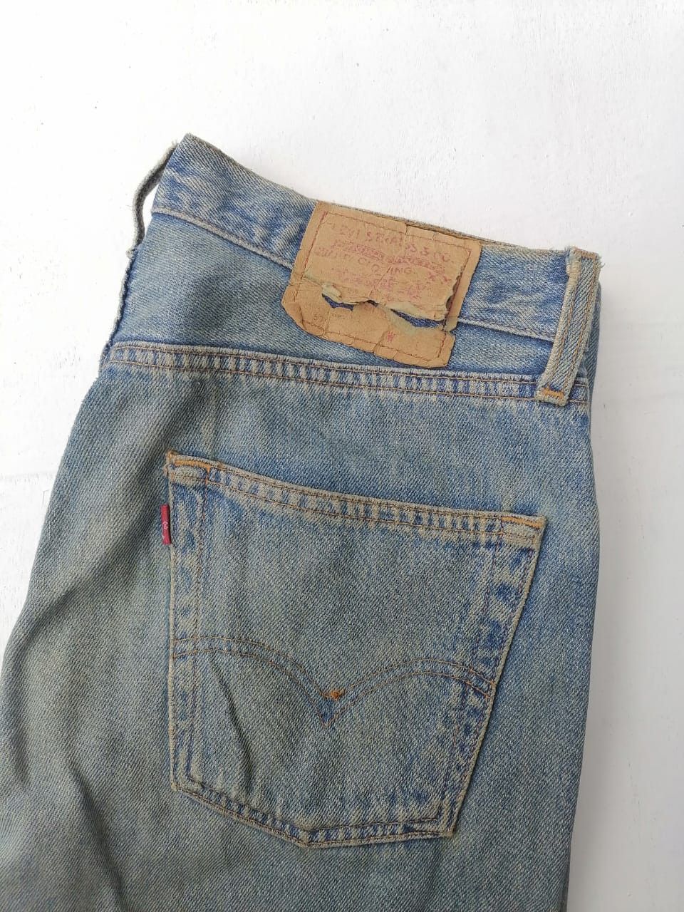 Levi's × Levi's Vintage Clothing × Vintage Levi's Strauss Fly Button Denim Jeans Size US 32 / EU 48 - 7 Thumbnail