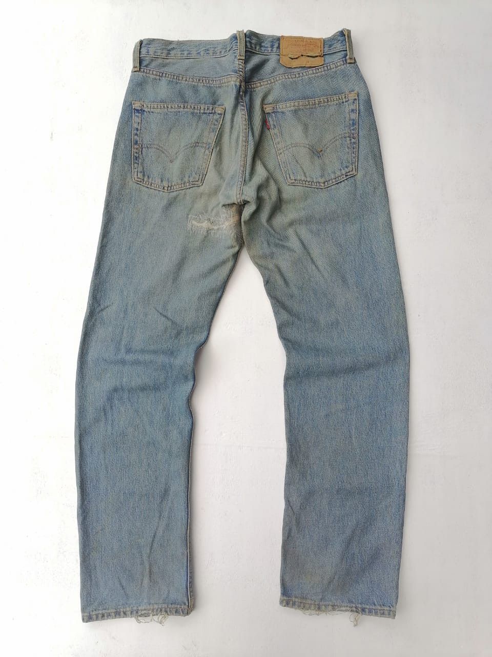 Levi's × Levi's Vintage Clothing × Vintage Levi's Strauss Fly Button Denim Jeans Size US 32 / EU 48 - 2 Thumbnail