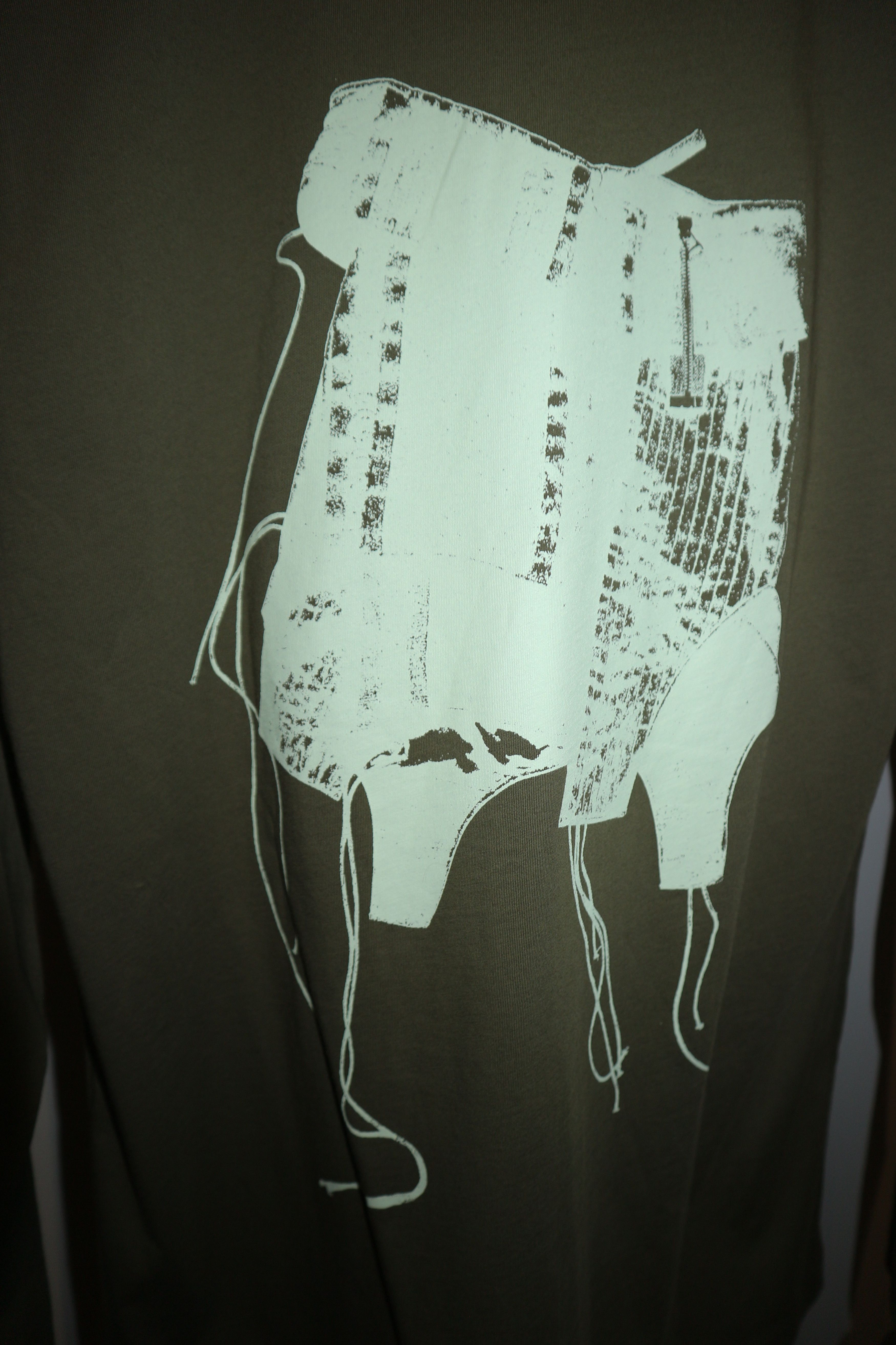 Helmut Lang Aviator logo print tee Size US M / EU 48-50 / 2 - 7 Thumbnail