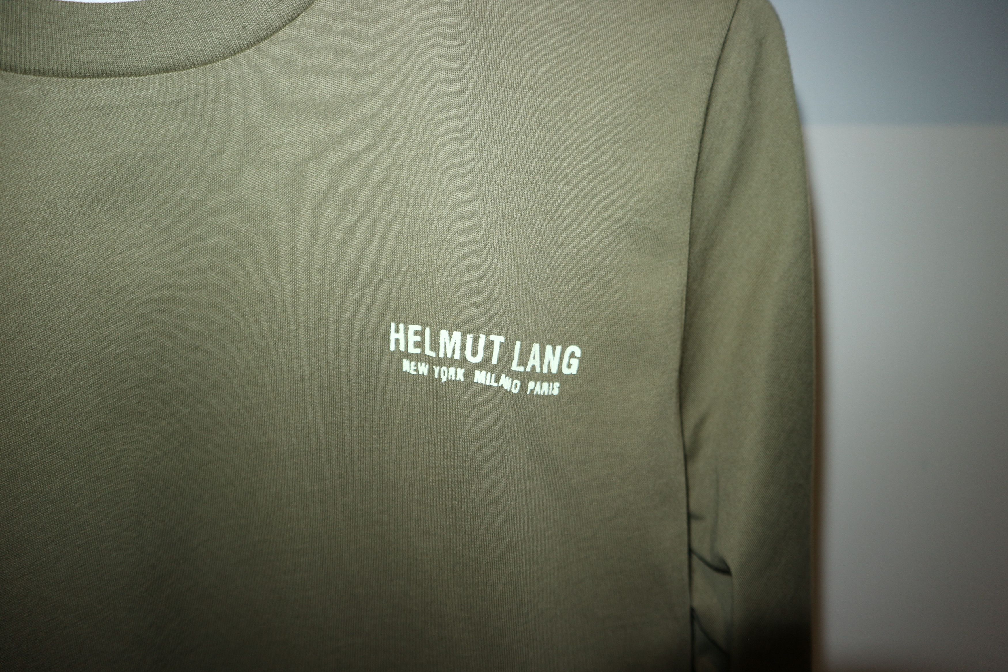 Helmut Lang Aviator logo print tee Size US M / EU 48-50 / 2 - 2 Thumbnail