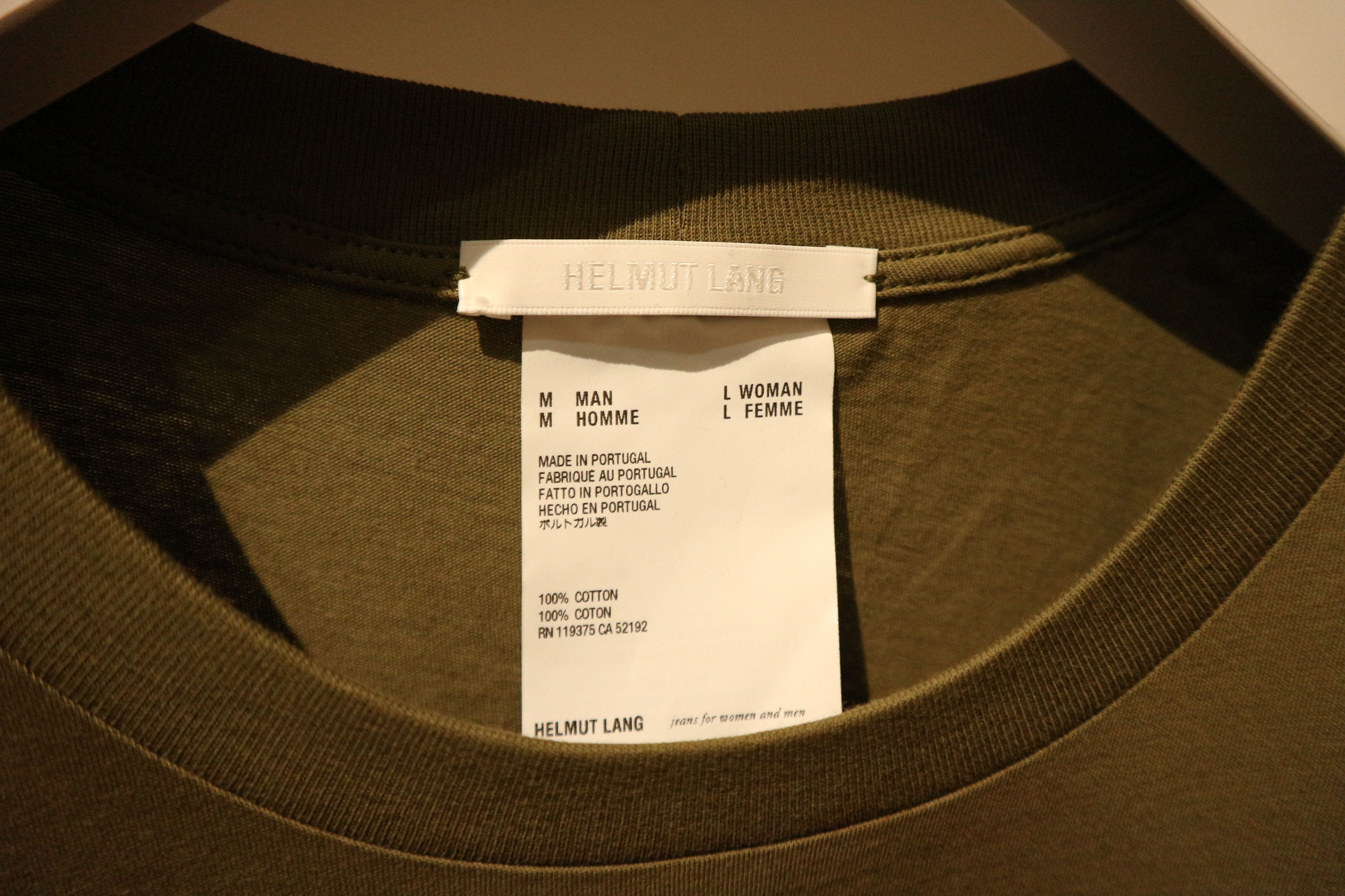 Helmut Lang Aviator logo print tee Size US M / EU 48-50 / 2 - 4 Thumbnail