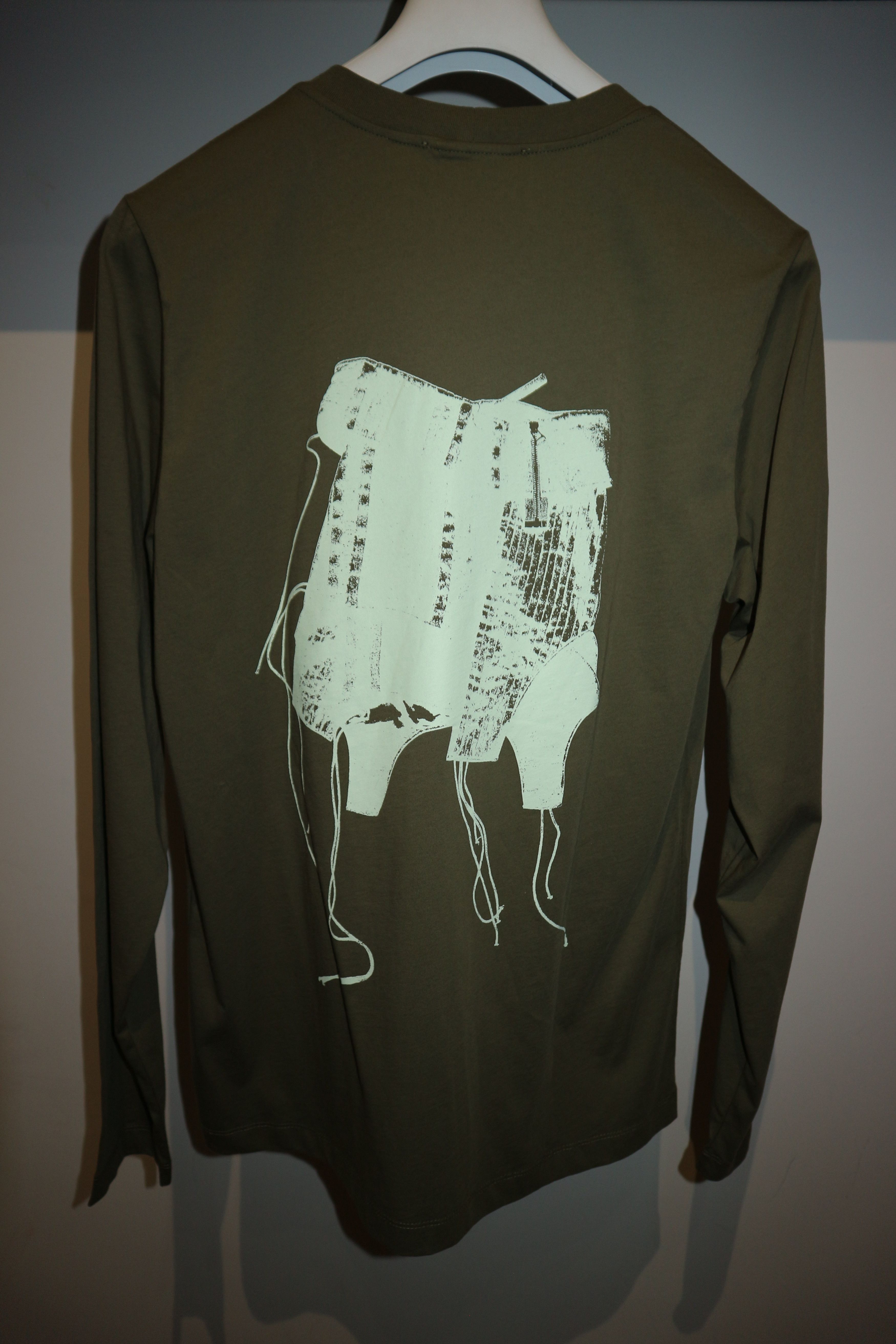 Helmut Lang Aviator logo print tee Size US M / EU 48-50 / 2 - 6 Thumbnail