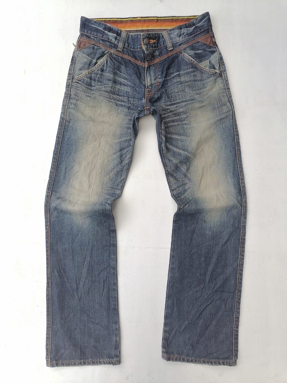 Edwin × Japanese Brand Edwin Blue Trip Made In Japan Denim Jeans Size US 34 / EU 50 - 1 Thumbnail