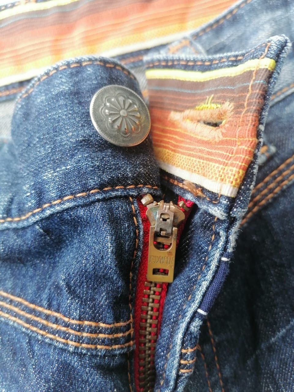 Edwin × Japanese Brand Edwin Blue Trip Made In Japan Denim Jeans Size US 34 / EU 50 - 4 Thumbnail