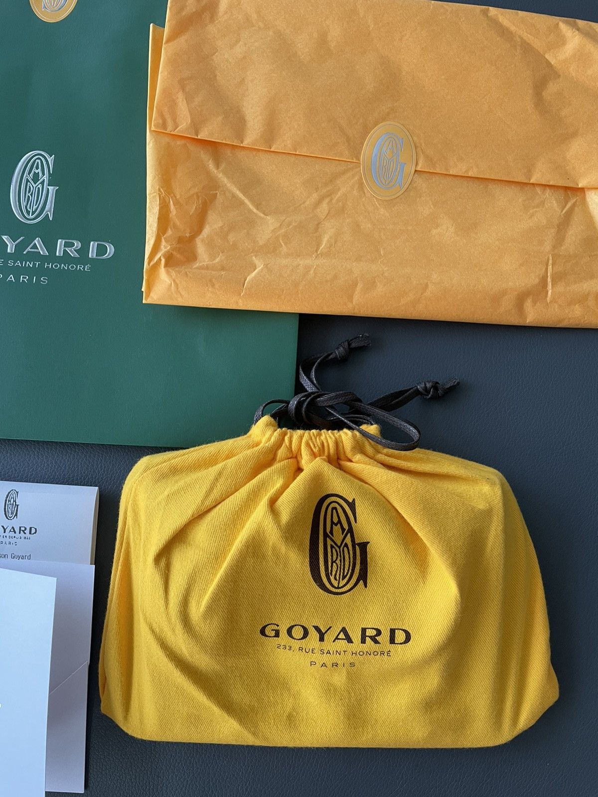 Goyard Rare Runway Brand New Limited Edition Crossbody Cap Bag Size ONE SIZE - 2 Thumbnail