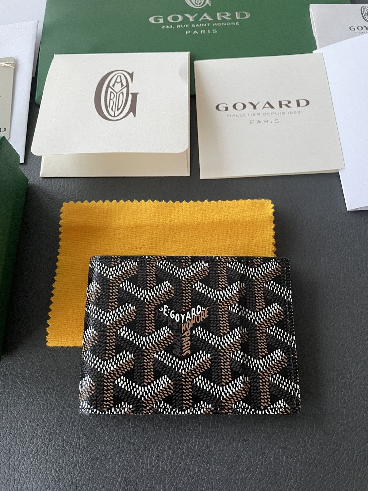 Goyard Rare Limited Edition Brand New Iconic Goyard Logo Wallet Size ONE SIZE - 17 Thumbnail
