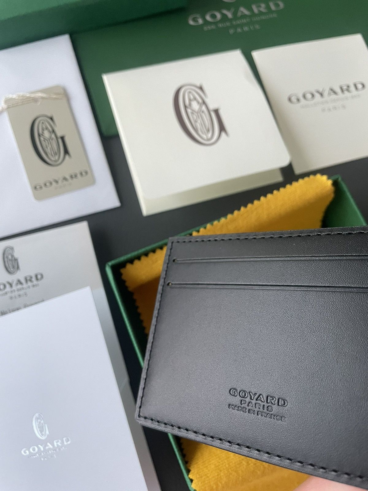 Goyard Rare Limited Edition Brand New Iconic Goyard Logo Wallet Size ONE SIZE - 4 Thumbnail