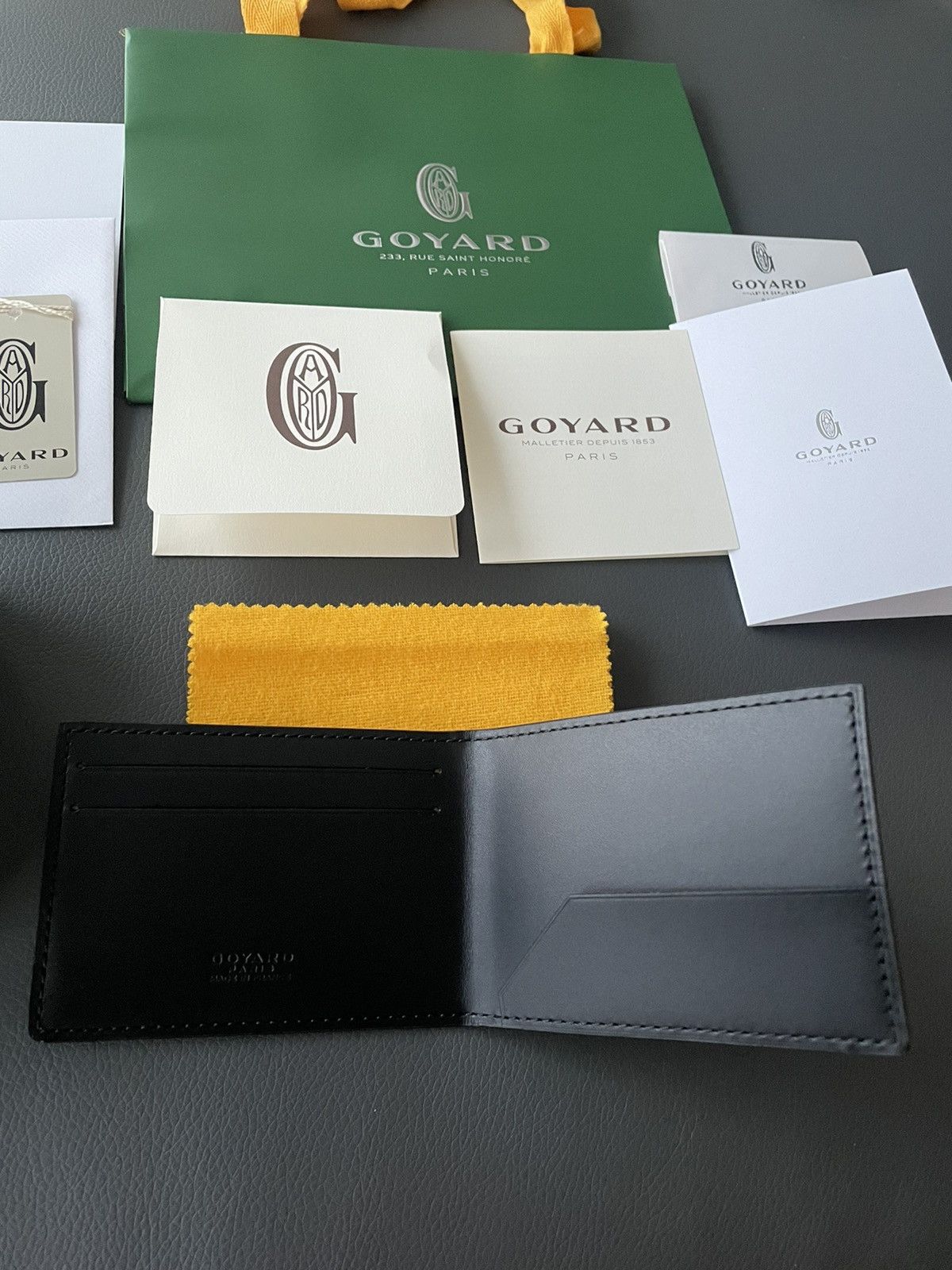 Goyard Rare Limited Edition Brand New Iconic Goyard Logo Wallet Size ONE SIZE - 11 Thumbnail