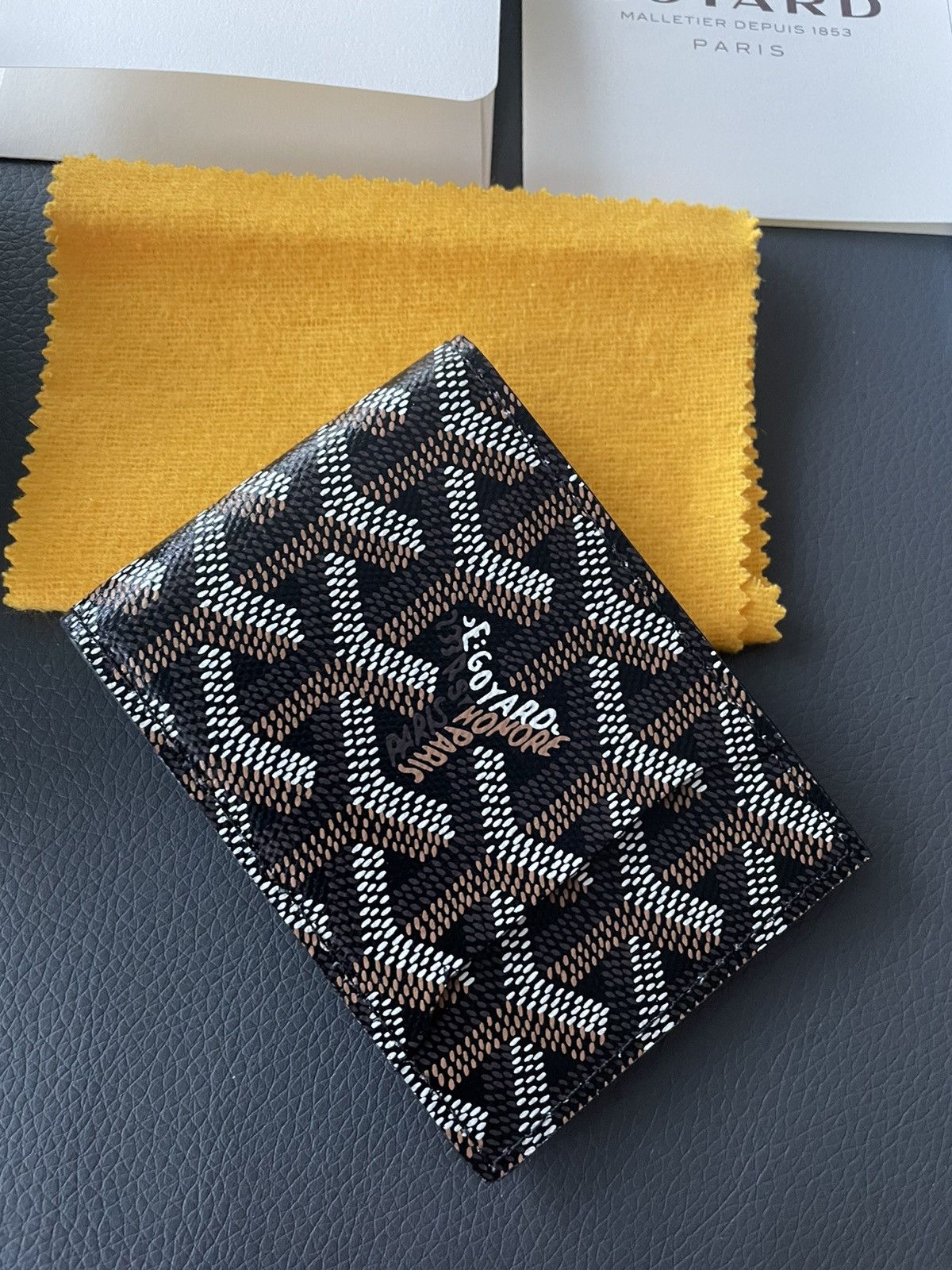 Goyard Rare Limited Edition Brand New Iconic Goyard Logo Wallet Size ONE SIZE - 15 Thumbnail