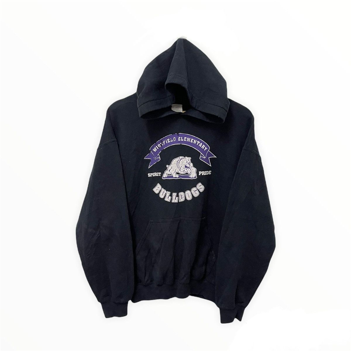 Japanese Brand × Vintage Vintage Bulldogs Big Logo Basketball Team Hoodie Size US M / EU 48-50 / 2 - 1 Thumbnail