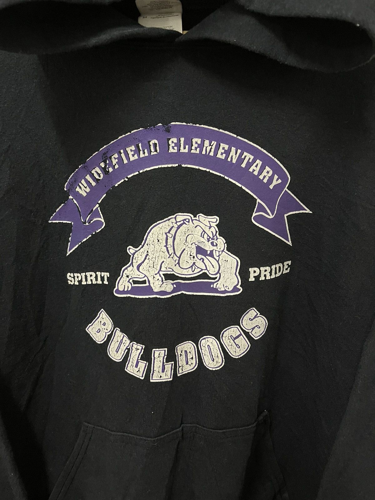 Japanese Brand × Vintage Vintage Bulldogs Big Logo Basketball Team Hoodie Size US M / EU 48-50 / 2 - 2 Thumbnail