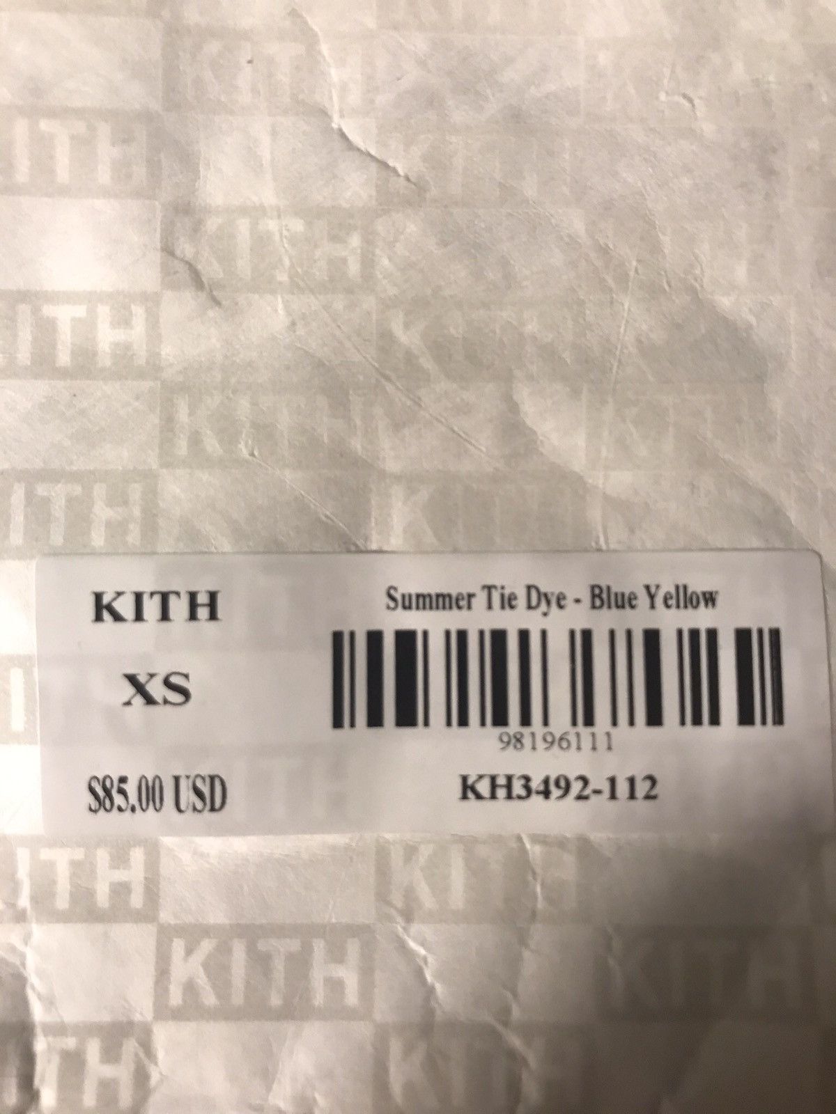 Kith 2019 Kith Tie Dye Box Logo Tee Size US XS / EU 42 / 0 - 6 Thumbnail