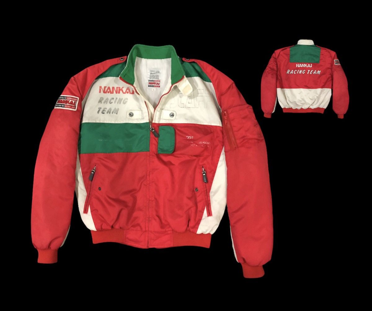 Sports Specialties Vintage Nankai Racing Team Crew Bomber Jacket Size US L / EU 52-54 / 3 - 1 Thumbnail