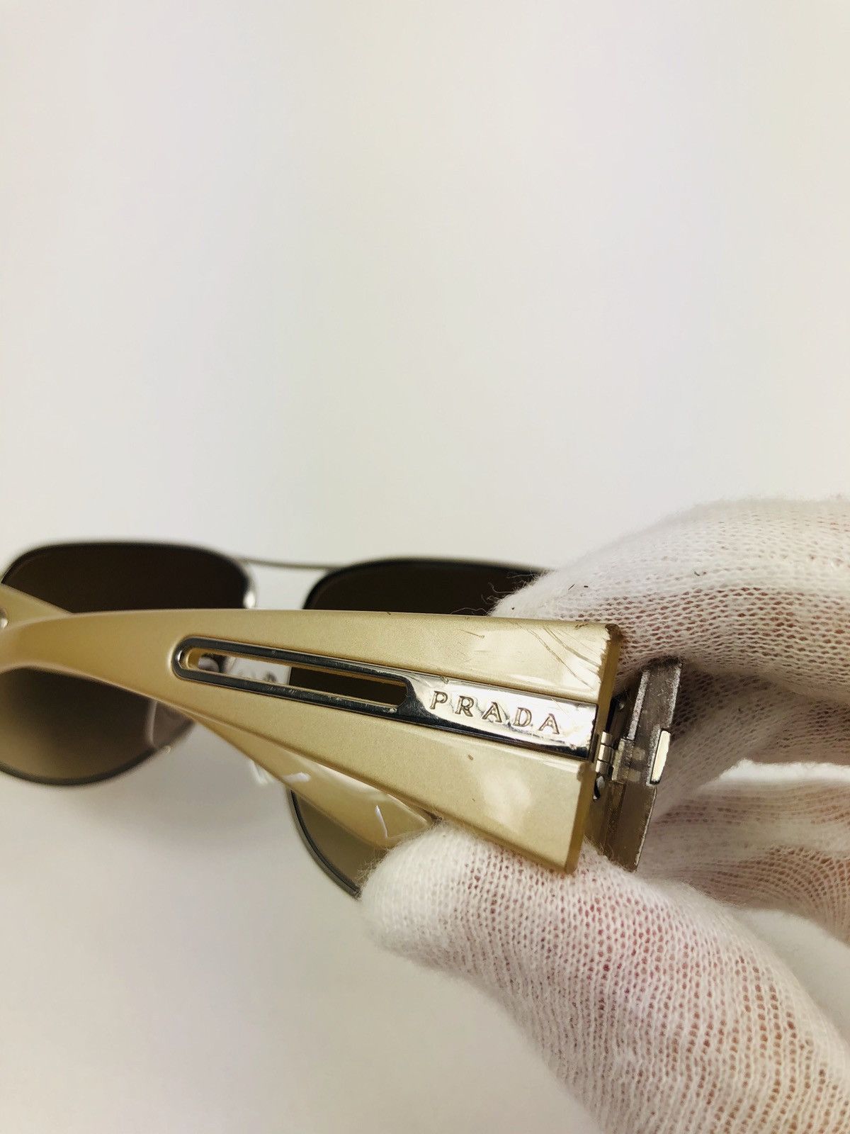 Prada logo sunglasses