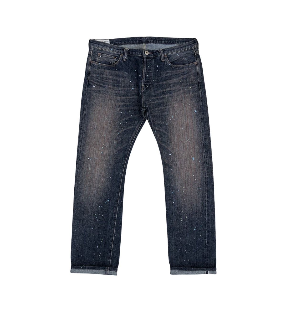 Paul Smith RED EAR Paint Splatter Selvedge Denim Jeans
