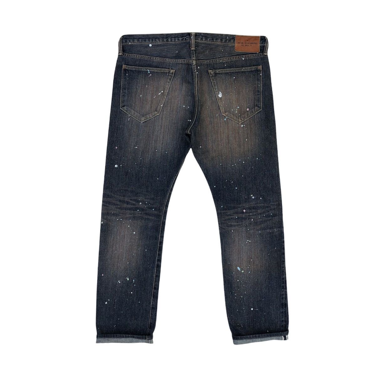 Paul Smith Red Ear Paul Smith RED EAR Paint Splatter Selvedge Denim Jeans Size US 35 - 14 Thumbnail
