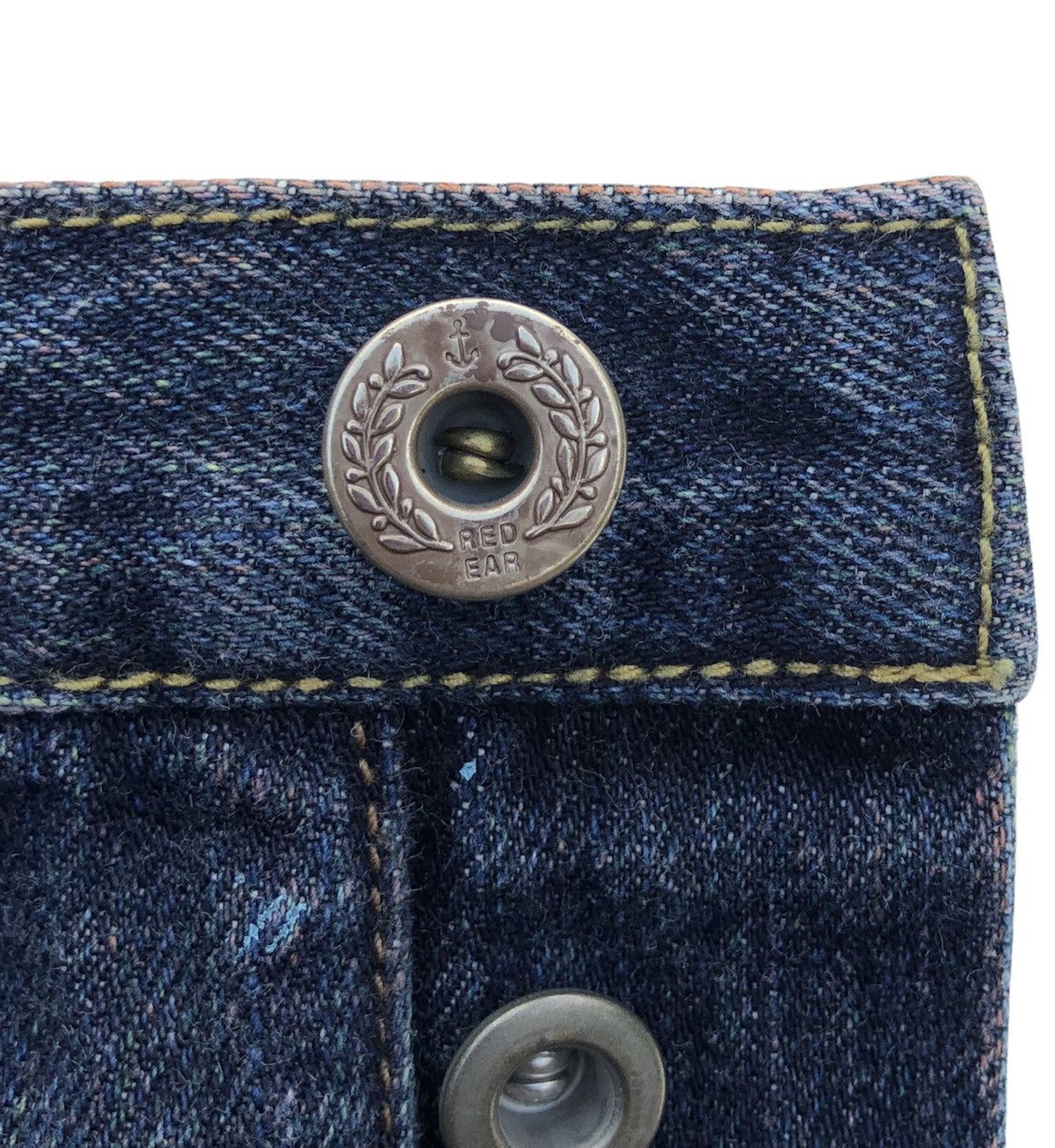 Paul Smith Red Ear Paul Smith RED EAR Paint Splatter Selvedge Denim Jeans Size US 35 - 17 Thumbnail