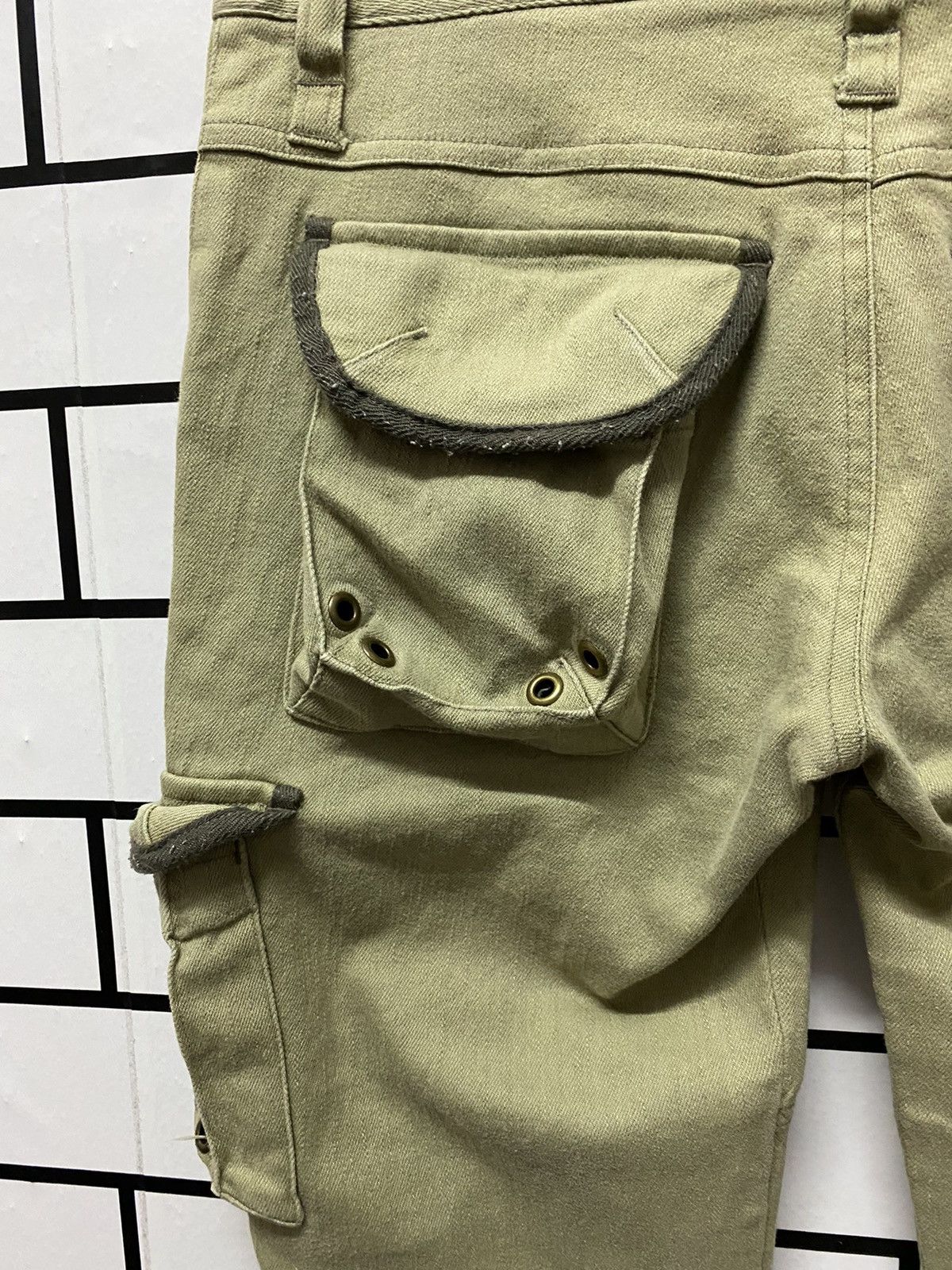 Designer × Japanese Brand Japan Brand A+A Cargo Skinny Stretchable Tactical Pants Size US 28 / EU 44 - 12 Thumbnail