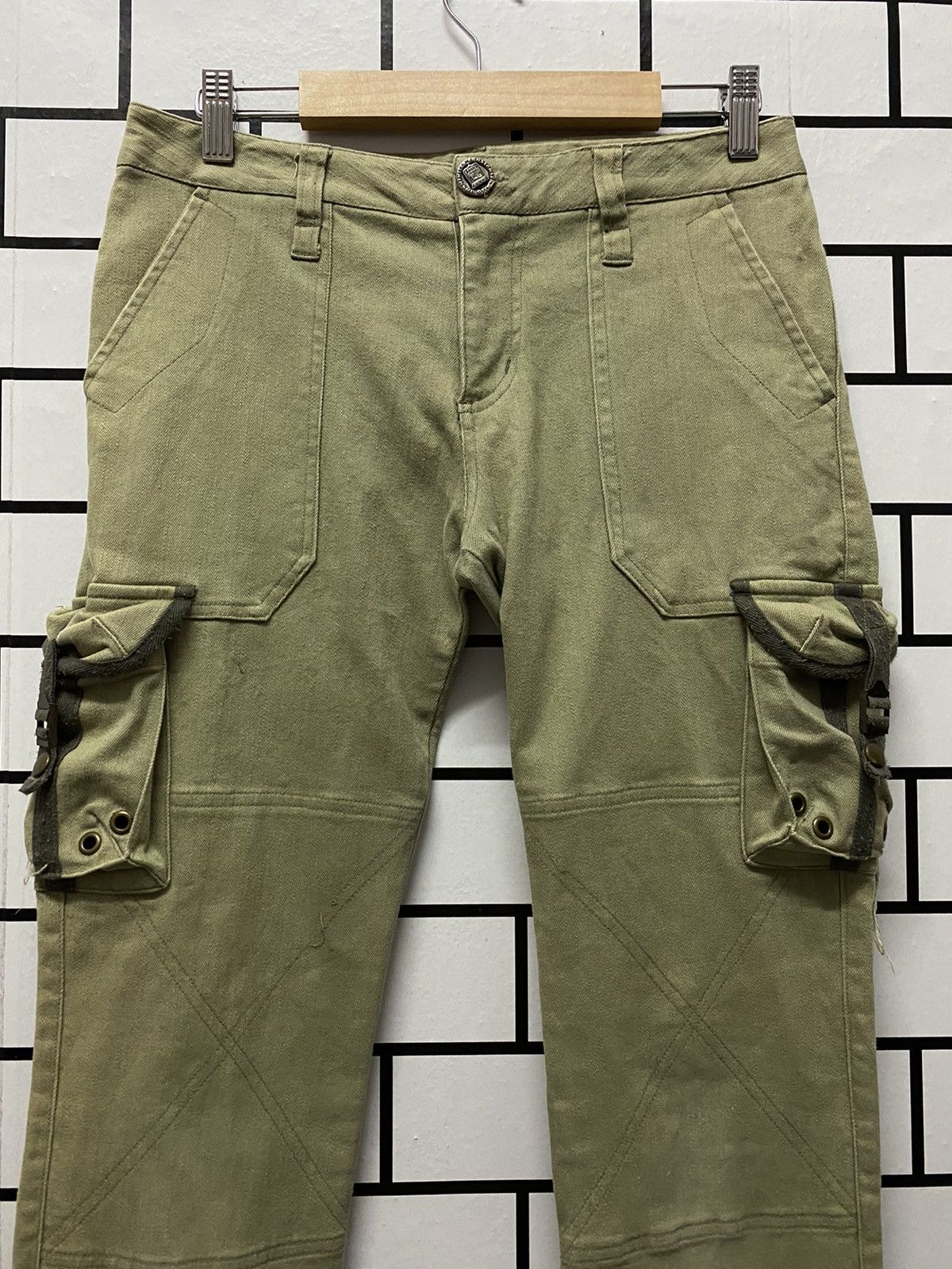 Designer × Japanese Brand Japan Brand A+A Cargo Skinny Stretchable Tactical Pants Size US 28 / EU 44 - 4 Thumbnail