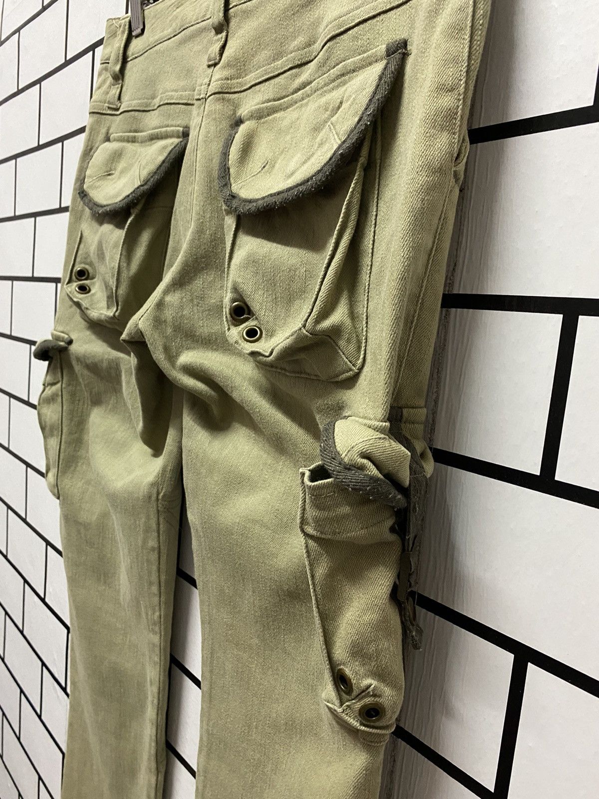 Designer × Japanese Brand Japan Brand A+A Cargo Skinny Stretchable Tactical Pants Size US 28 / EU 44 - 11 Thumbnail