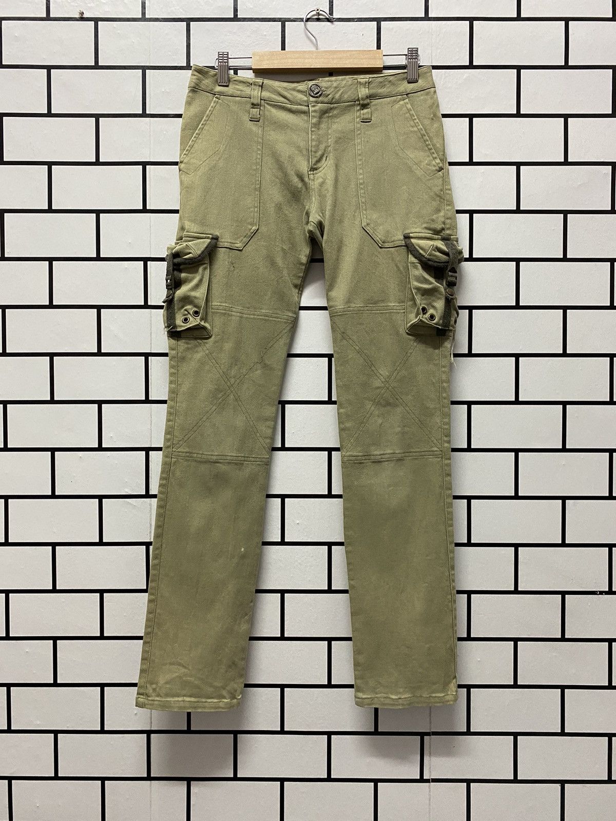 Designer × Japanese Brand Japan Brand A+A Cargo Skinny Stretchable Tactical Pants Size US 28 / EU 44 - 1 Thumbnail