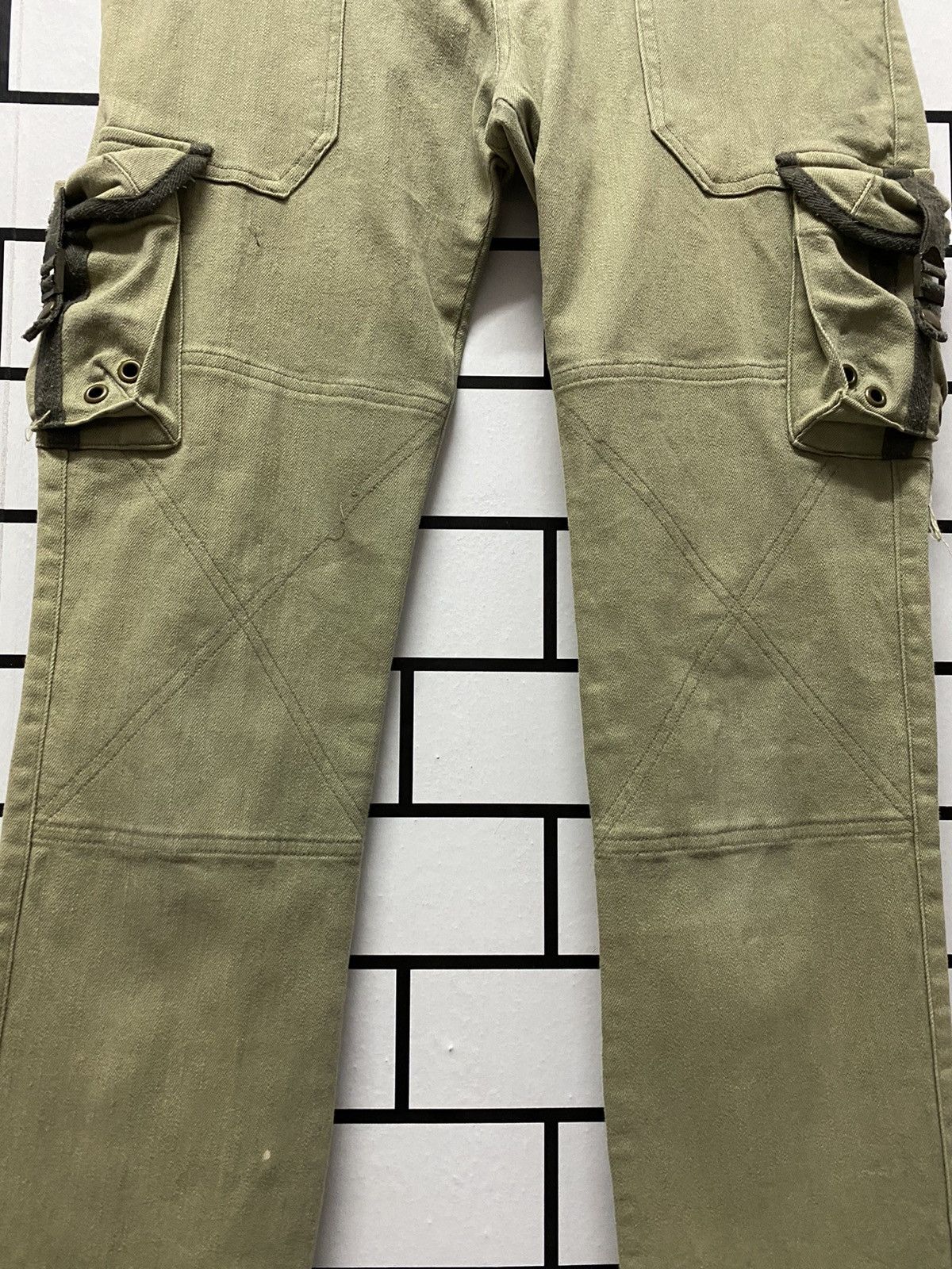 Designer × Japanese Brand Japan Brand A+A Cargo Skinny Stretchable Tactical Pants Size US 28 / EU 44 - 6 Thumbnail