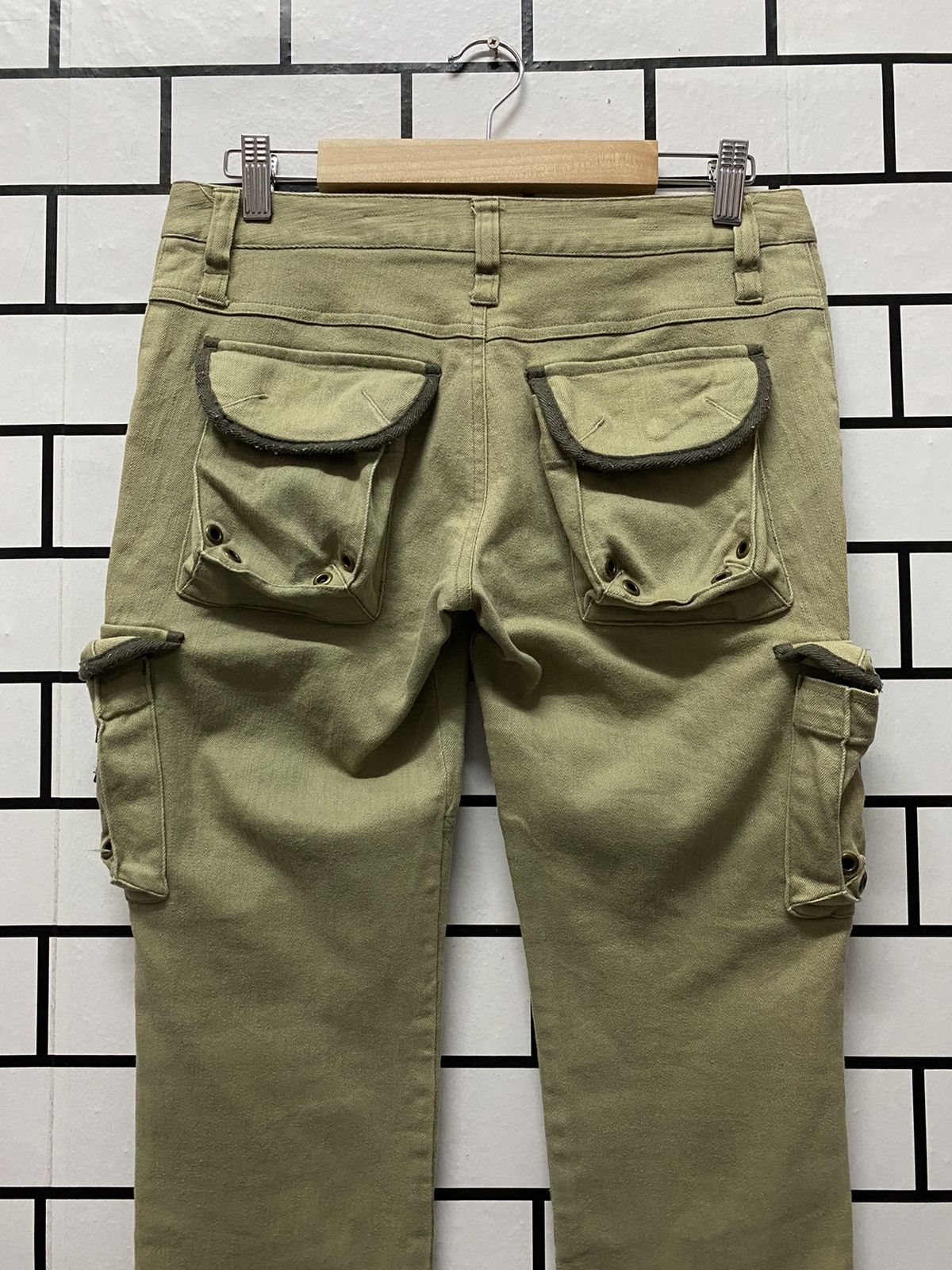 Designer × Japanese Brand Japan Brand A+A Cargo Skinny Stretchable Tactical Pants Size US 28 / EU 44 - 8 Thumbnail