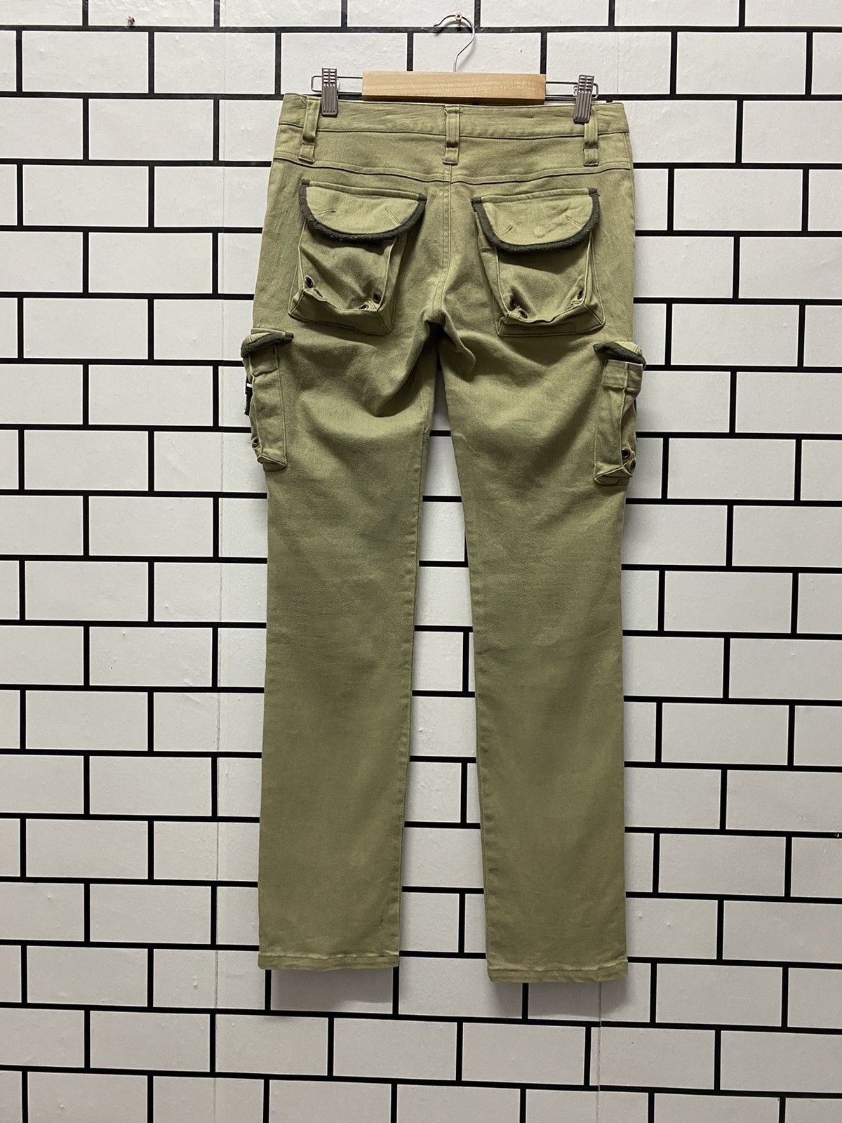 Designer × Japanese Brand Japan Brand A+A Cargo Skinny Stretchable Tactical Pants Size US 28 / EU 44 - 2 Thumbnail