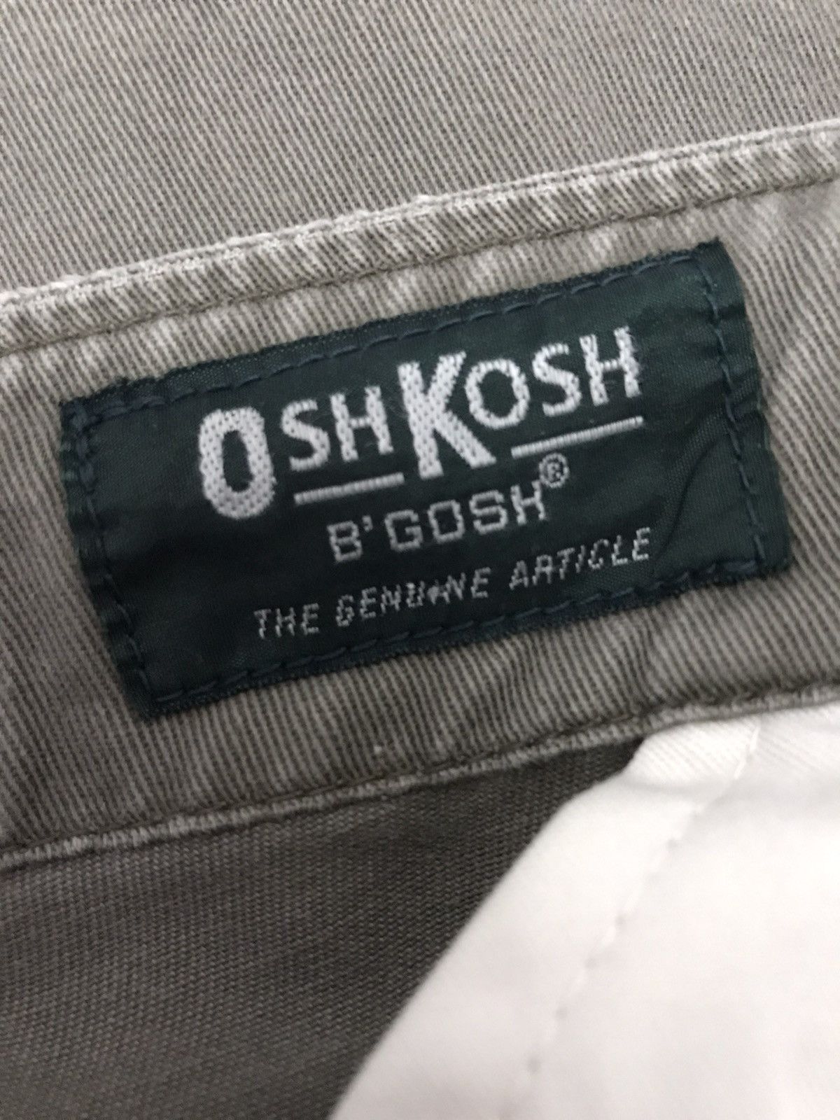 Oshkosh × Vintage Vintage 90’s Oshkosh Cargo distressed casual work wear pants Size US 36 / EU 52 - 17 Thumbnail