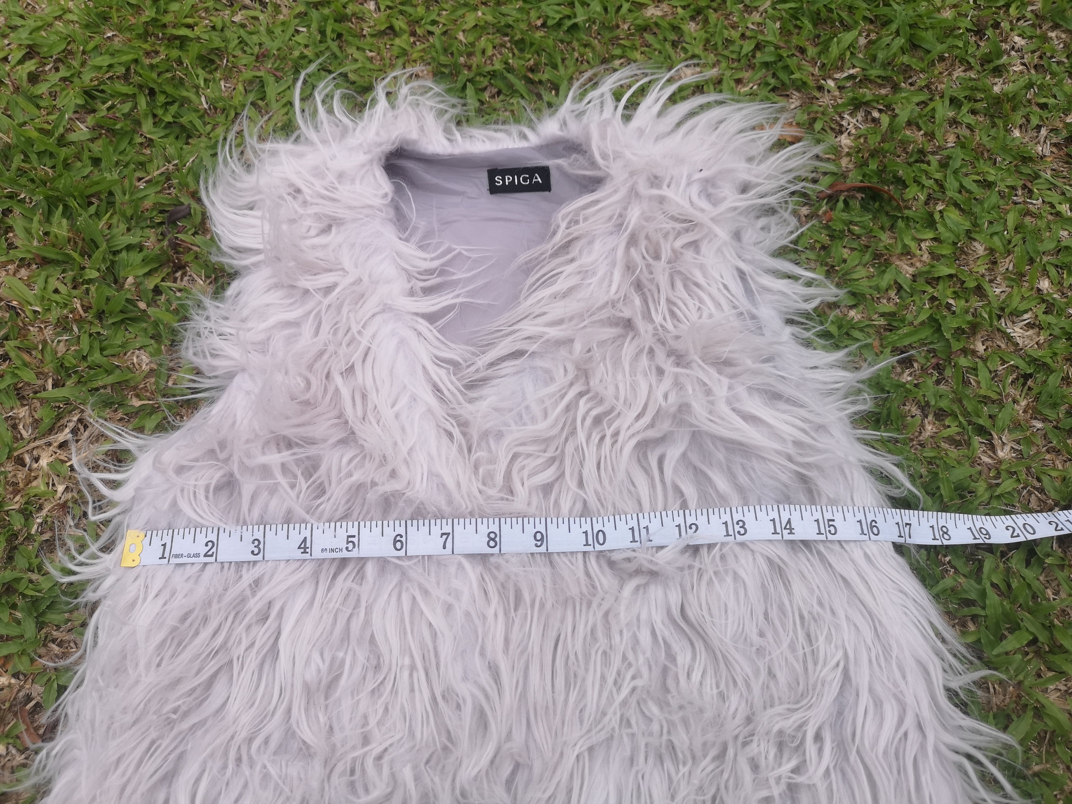 Designer × Japanese Brand × Vintage Cardigan style Faux Fur Spiga Size S / US 4 / IT 40 - 9 Thumbnail
