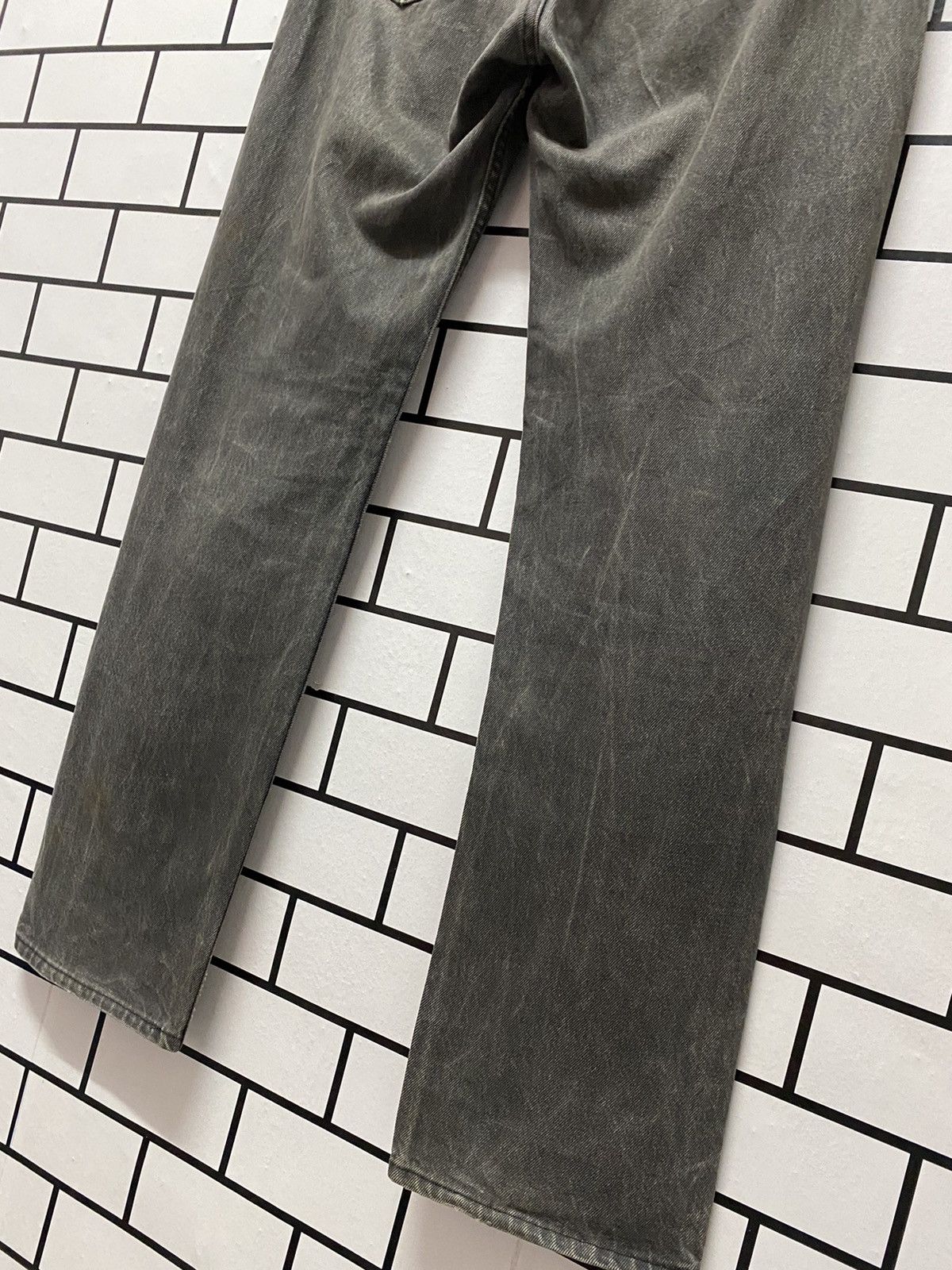 Levi's × Vintage Vintage 80’s Levis 501 Blank R Sun Faded Black Denim Jeans Size US 32 / EU 48 - 11 Thumbnail
