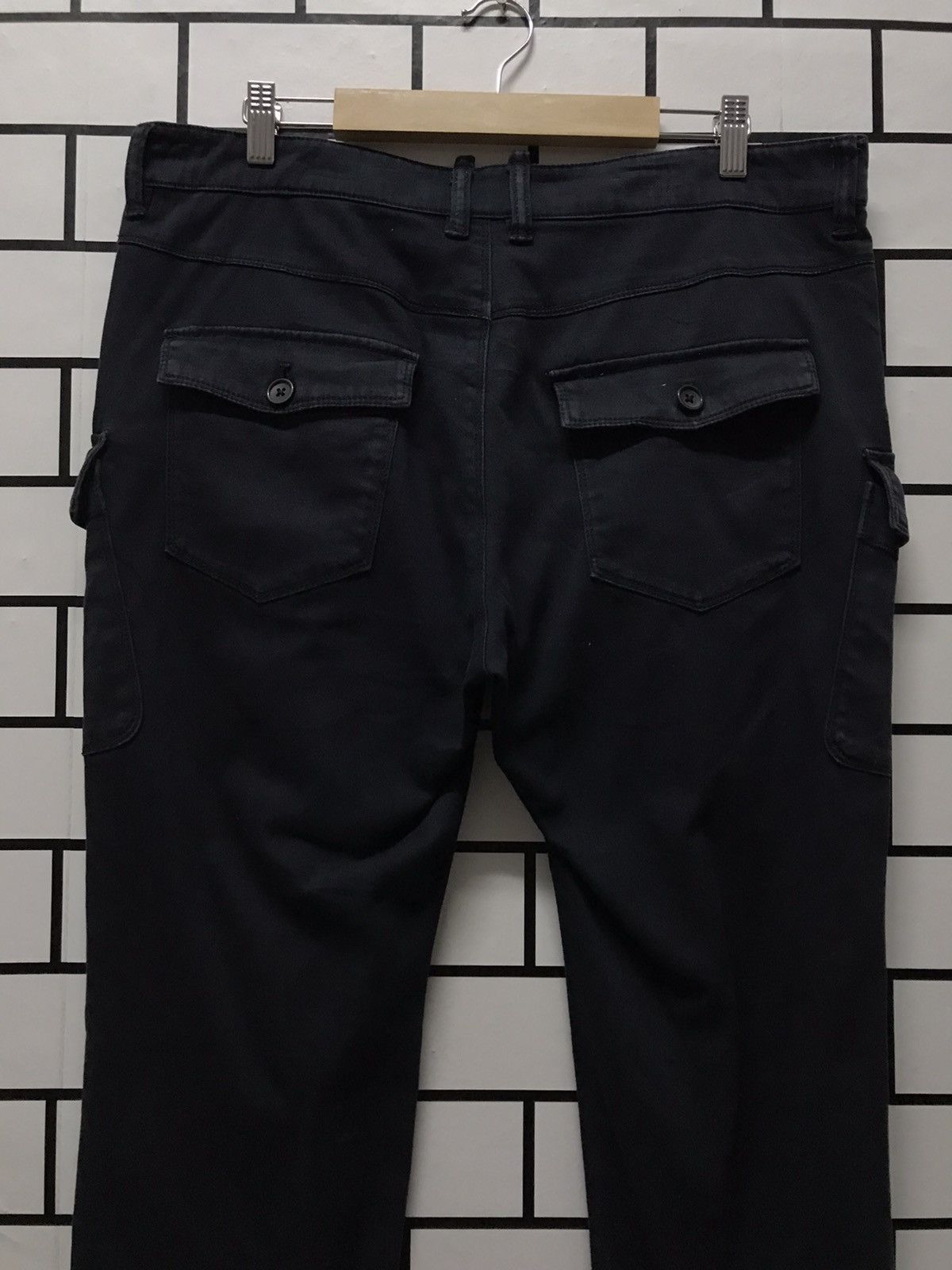 Japanese Brand × NANO universe Nano Universe Japan Cargo Bush Pocket Slim Stretchable Pants Size US 34 / EU 50 - 10 Thumbnail