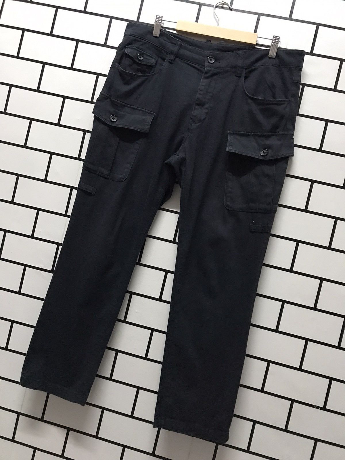 Japanese Brand × NANO universe Nano Universe Japan Cargo Bush Pocket Slim Stretchable Pants Size US 34 / EU 50 - 2 Thumbnail