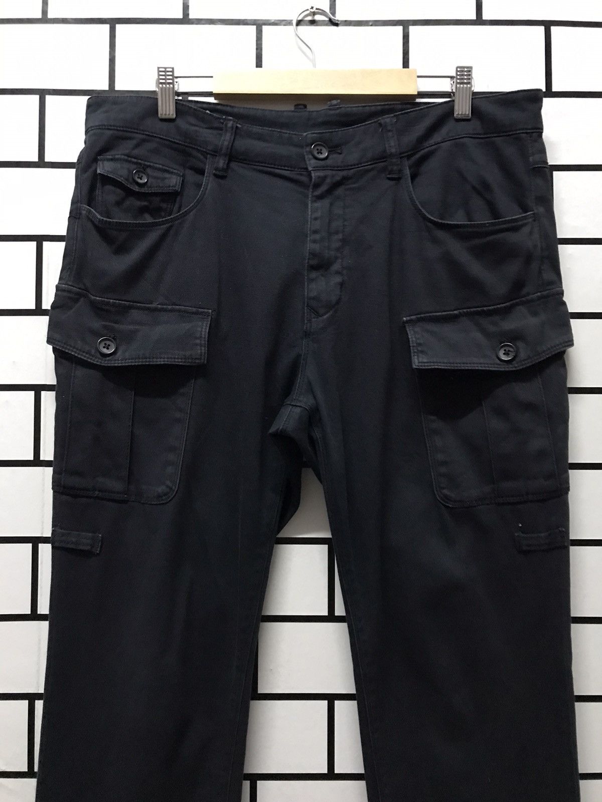 Japanese Brand × NANO universe Nano Universe Japan Cargo Bush Pocket Slim Stretchable Pants Size US 34 / EU 50 - 4 Thumbnail