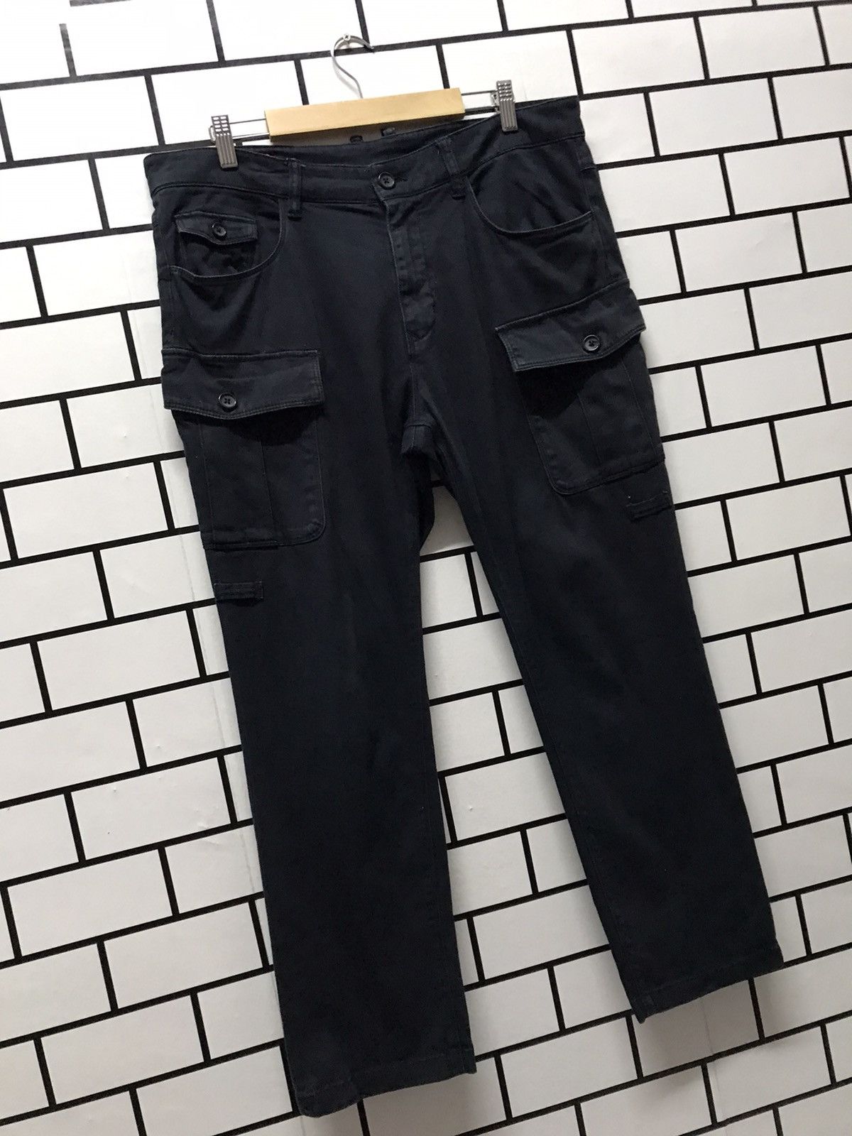 Japanese Brand × NANO universe Nano Universe Japan Cargo Bush Pocket Slim Stretchable Pants Size US 34 / EU 50 - 3 Thumbnail