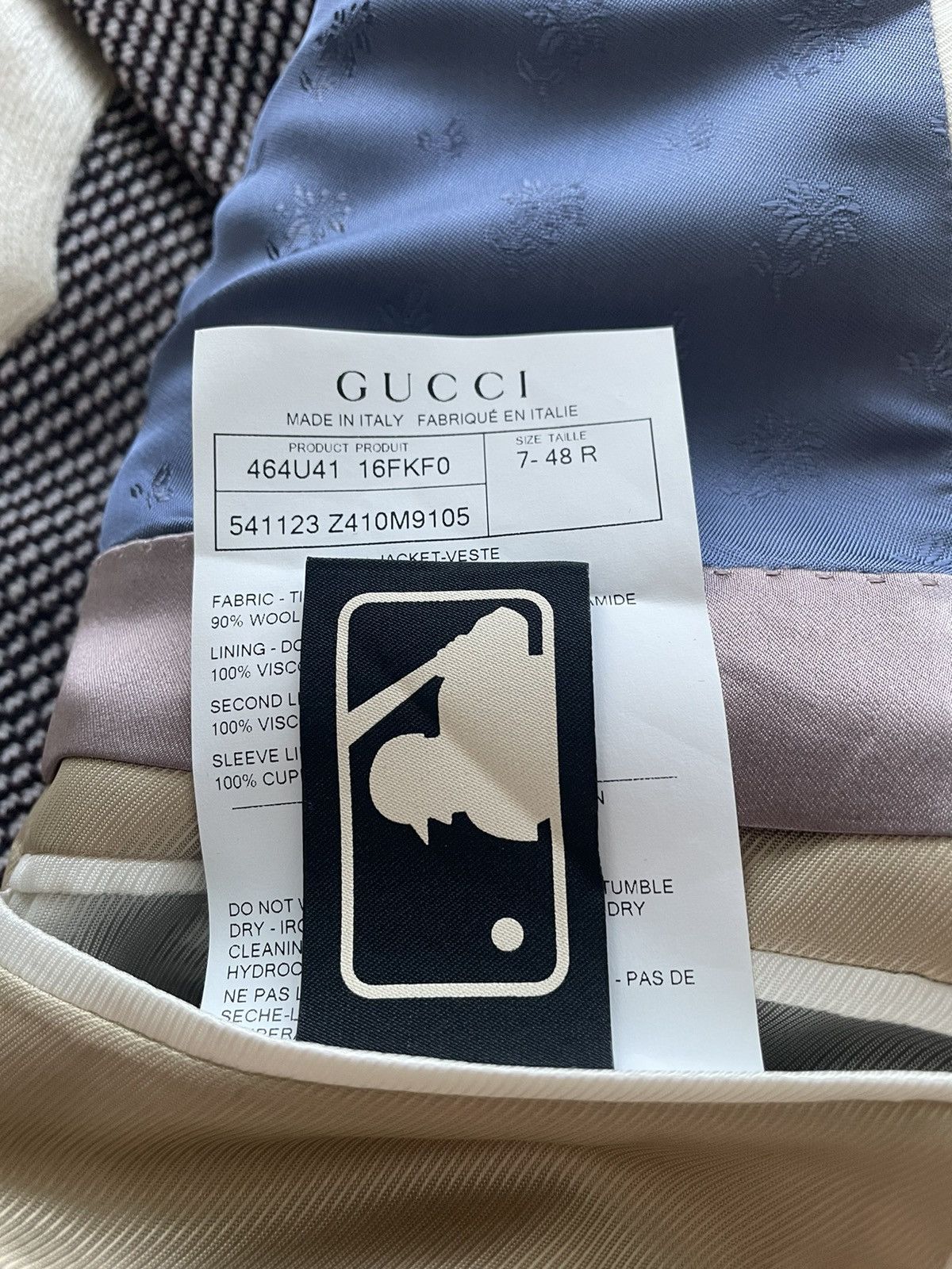 Gucci × New York Yankees Super Limited Edition $4k Brand NEW Yankees Collab Blazer Size 48R - 10 Thumbnail