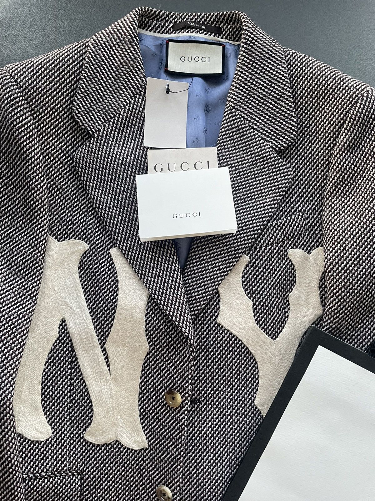 Gucci × New York Yankees Super Limited Edition $4k Brand NEW Yankees Collab Blazer Size 48R - 7 Thumbnail