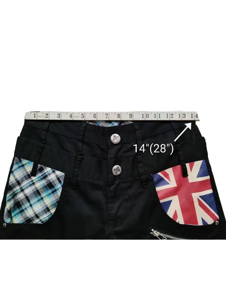Seditionaries 🔥FYE! Union Jack Punk Sex Pistols Double Waist Black Pants Size US 28 / EU 44 - 9 Thumbnail