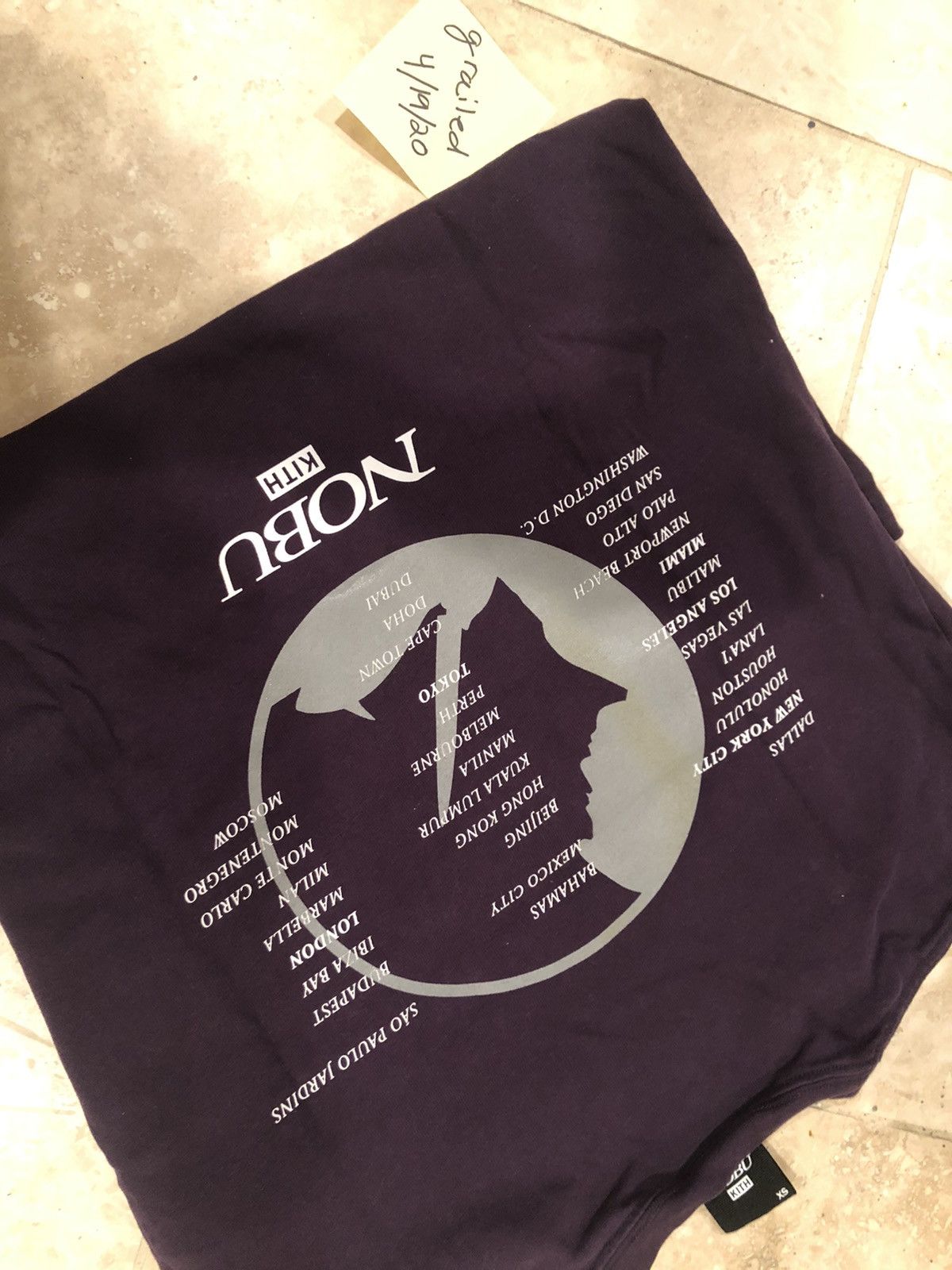 Kith 2019 Kith x Nobu Fusion Logo Tee Size US XS / EU 42 / 0 - 4 Thumbnail