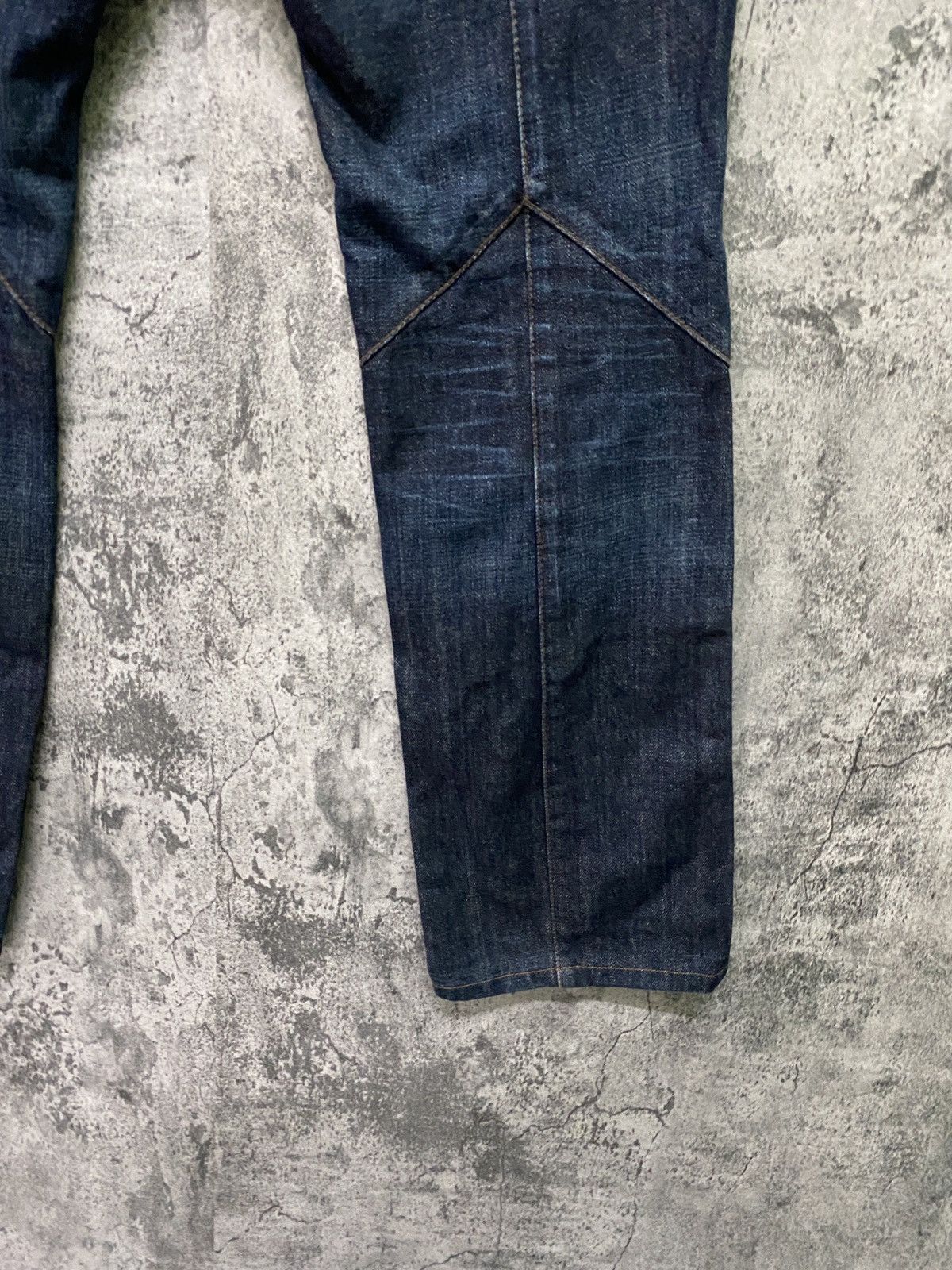 If Six Was Nine × Japanese Brand × Nicole Club Flare Nicole Club For Men Reconstructed Low Rise Snake Denim Size US 30 / EU 46 - 13 Thumbnail