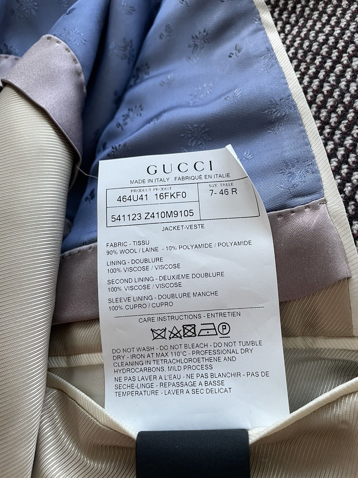 Gucci × New York Yankees $4K NEW Rare Super Runway NY Yankees Limited Edition Blazsr Size 46R - 8 Thumbnail